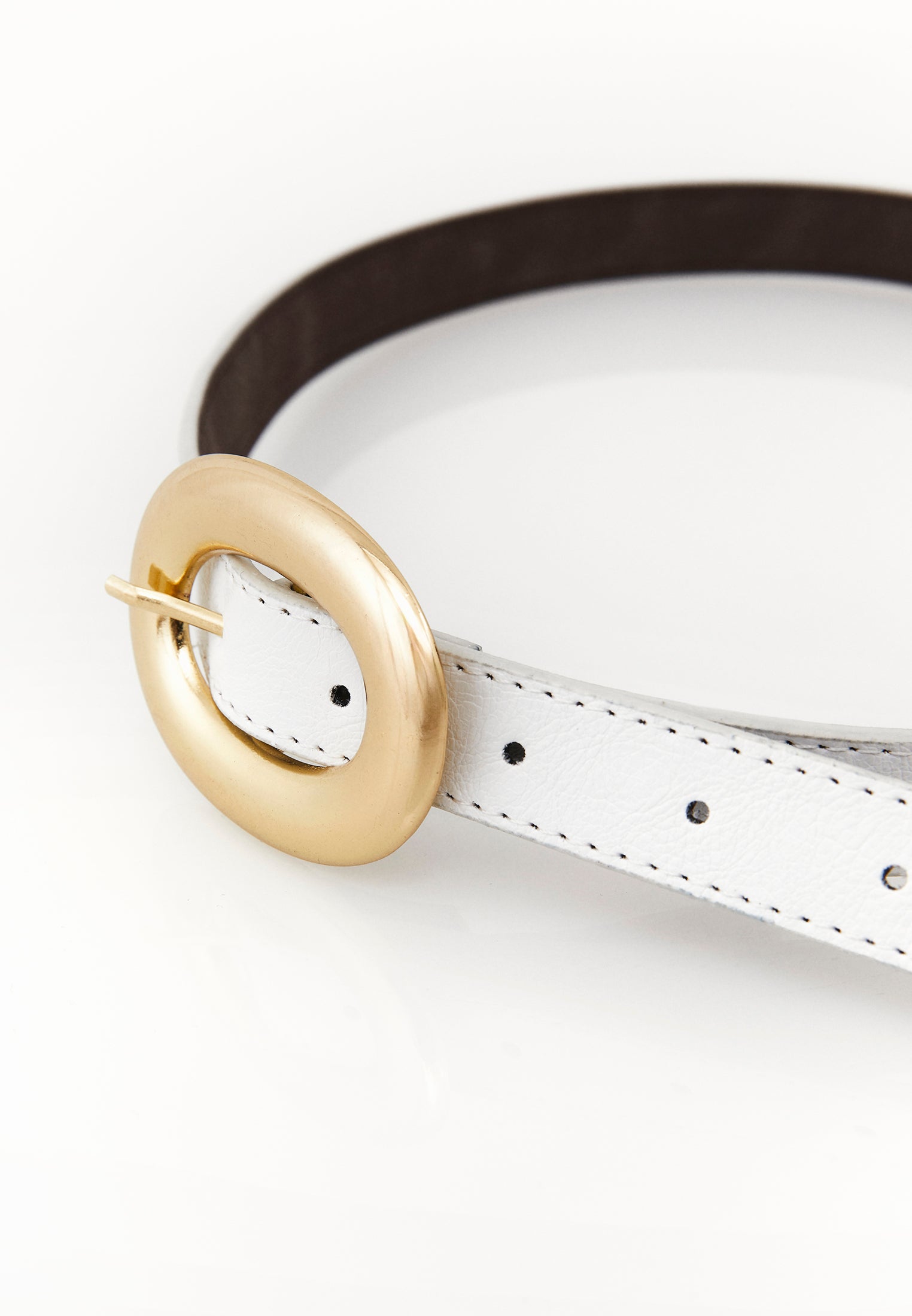 Women's Belt For Daily Outfit - WHITE