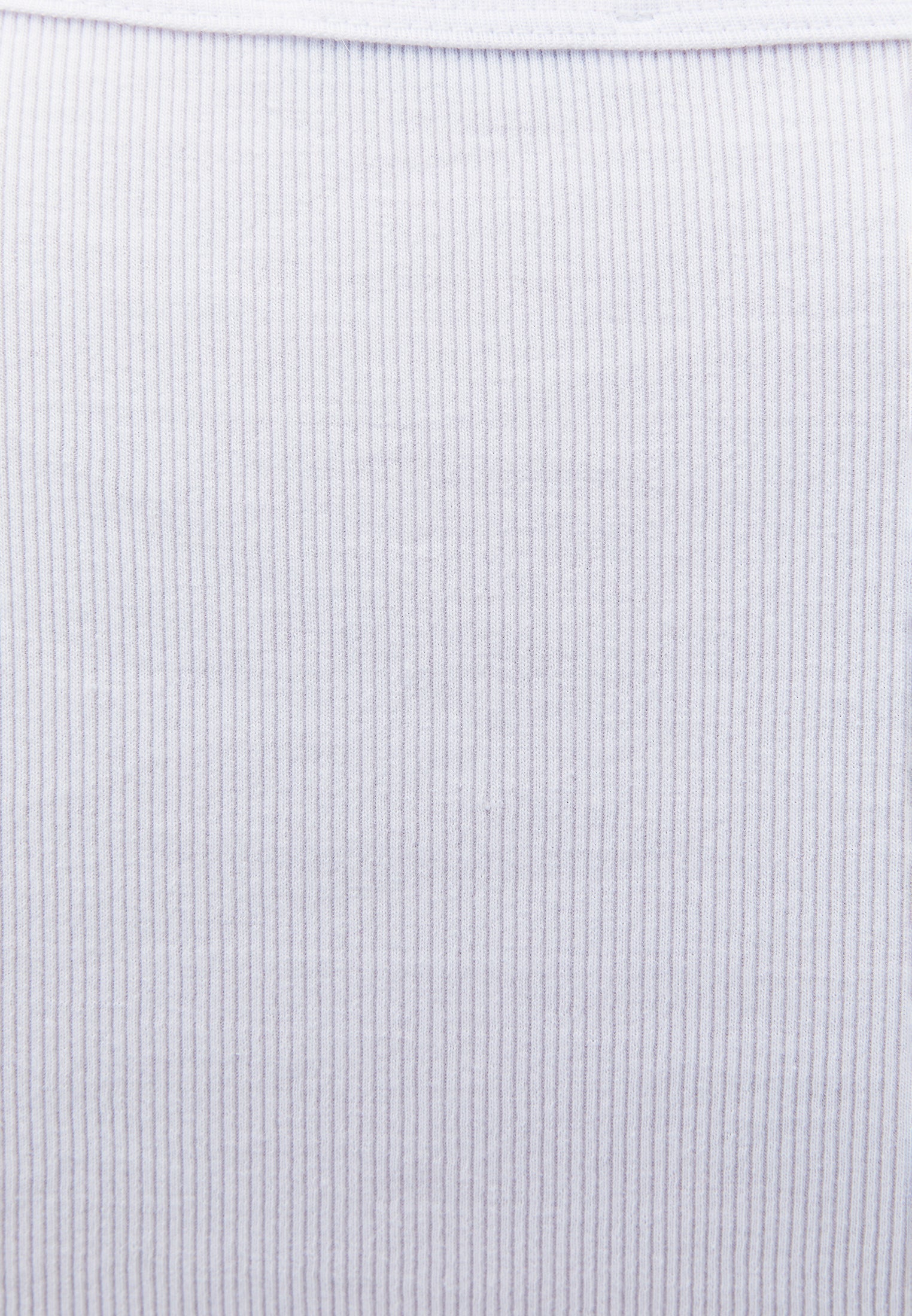 Square Neck Bodycon Tank Top - WHITE
