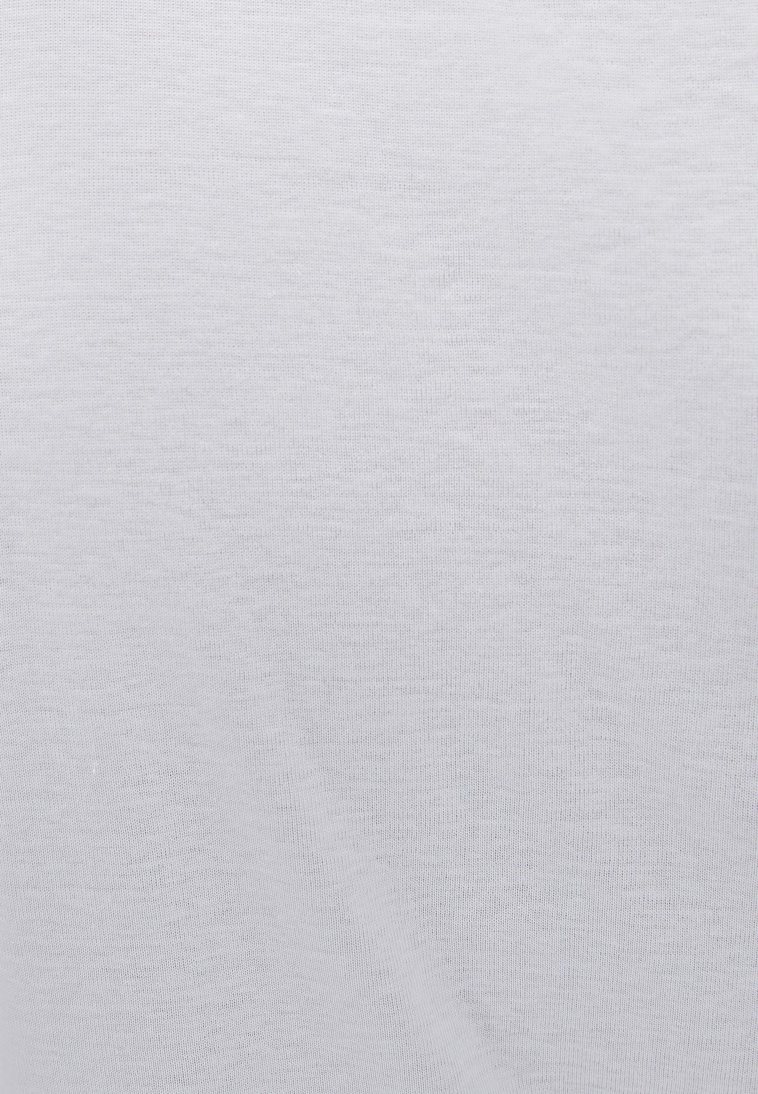 Crew Neck Loose Fit T-Shirt - WHITE