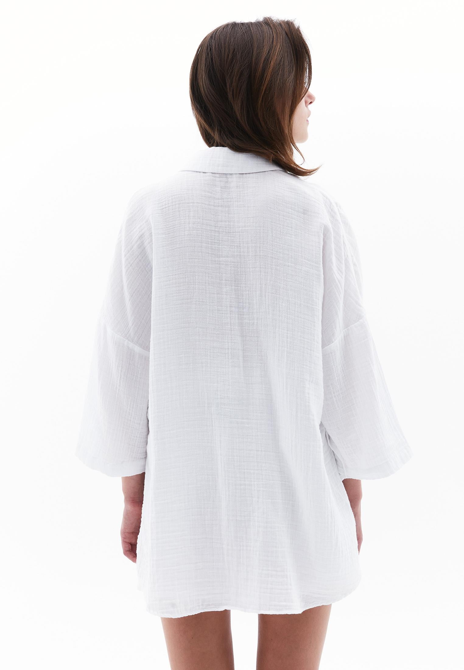 Oversize Standard Shirt - WHITE
