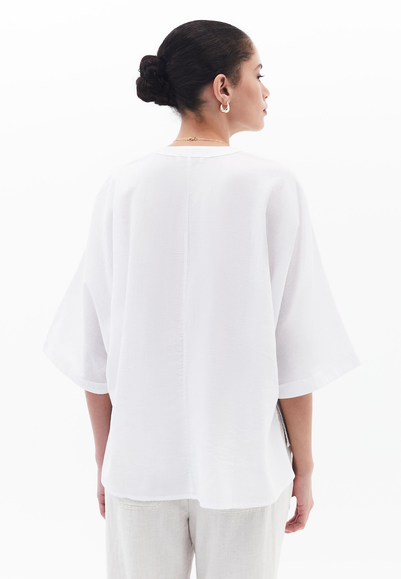 Summer Oversize Shirt - WHITE