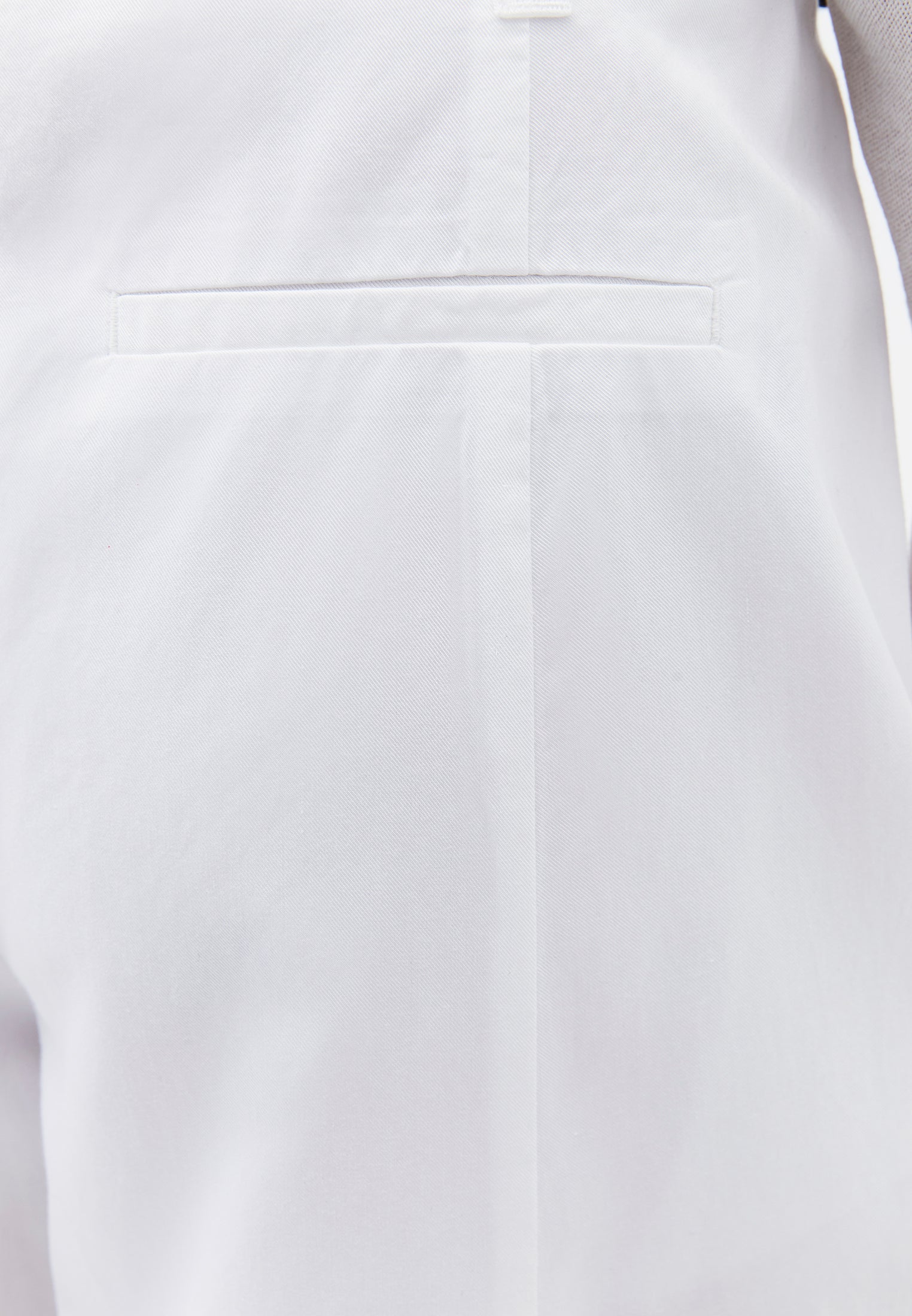 Ultra High Waist Wide Leg Belted Trousers - WHITE