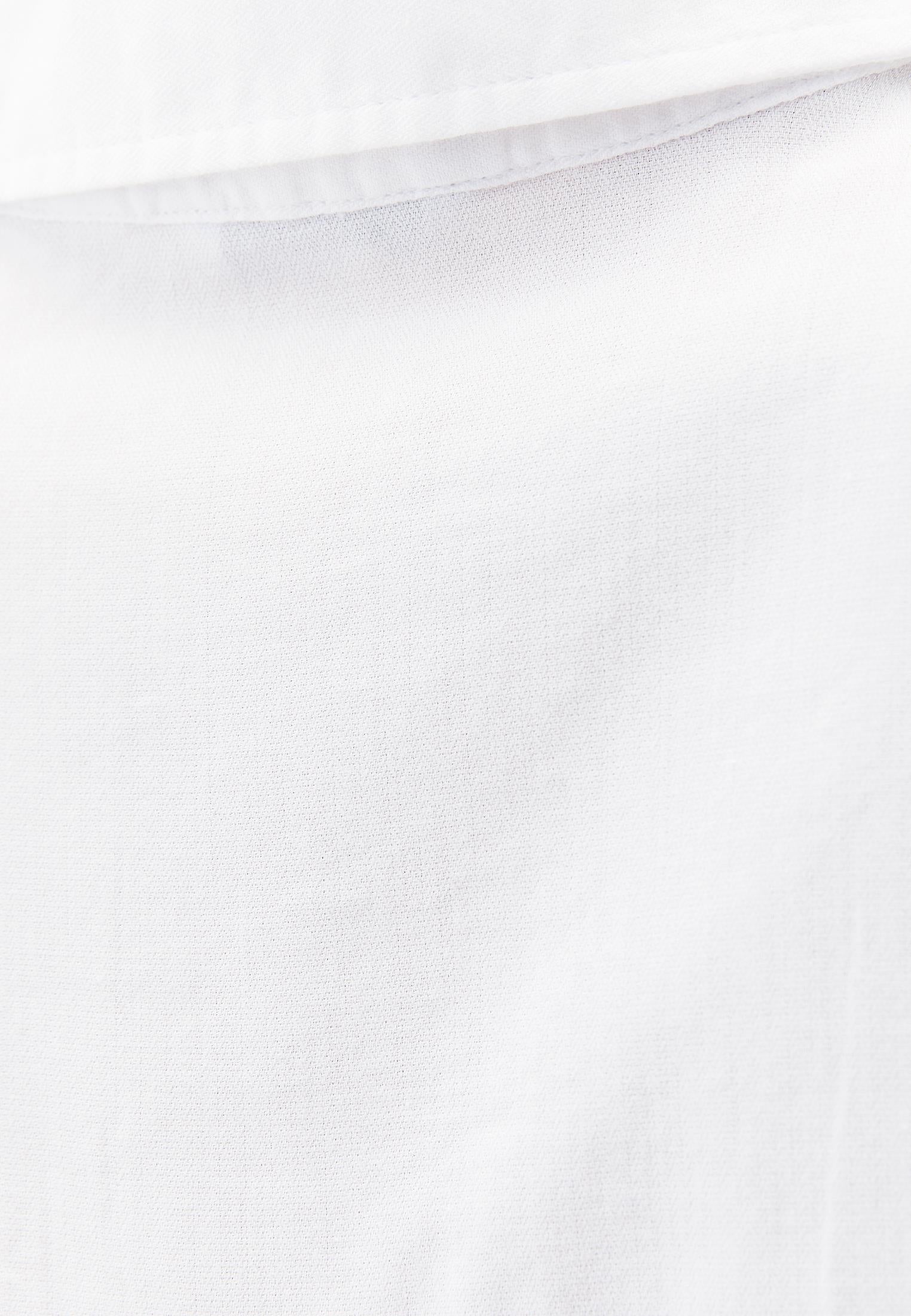 Oversize Long Sleeve Shirt With Pocket Detail - WHITE