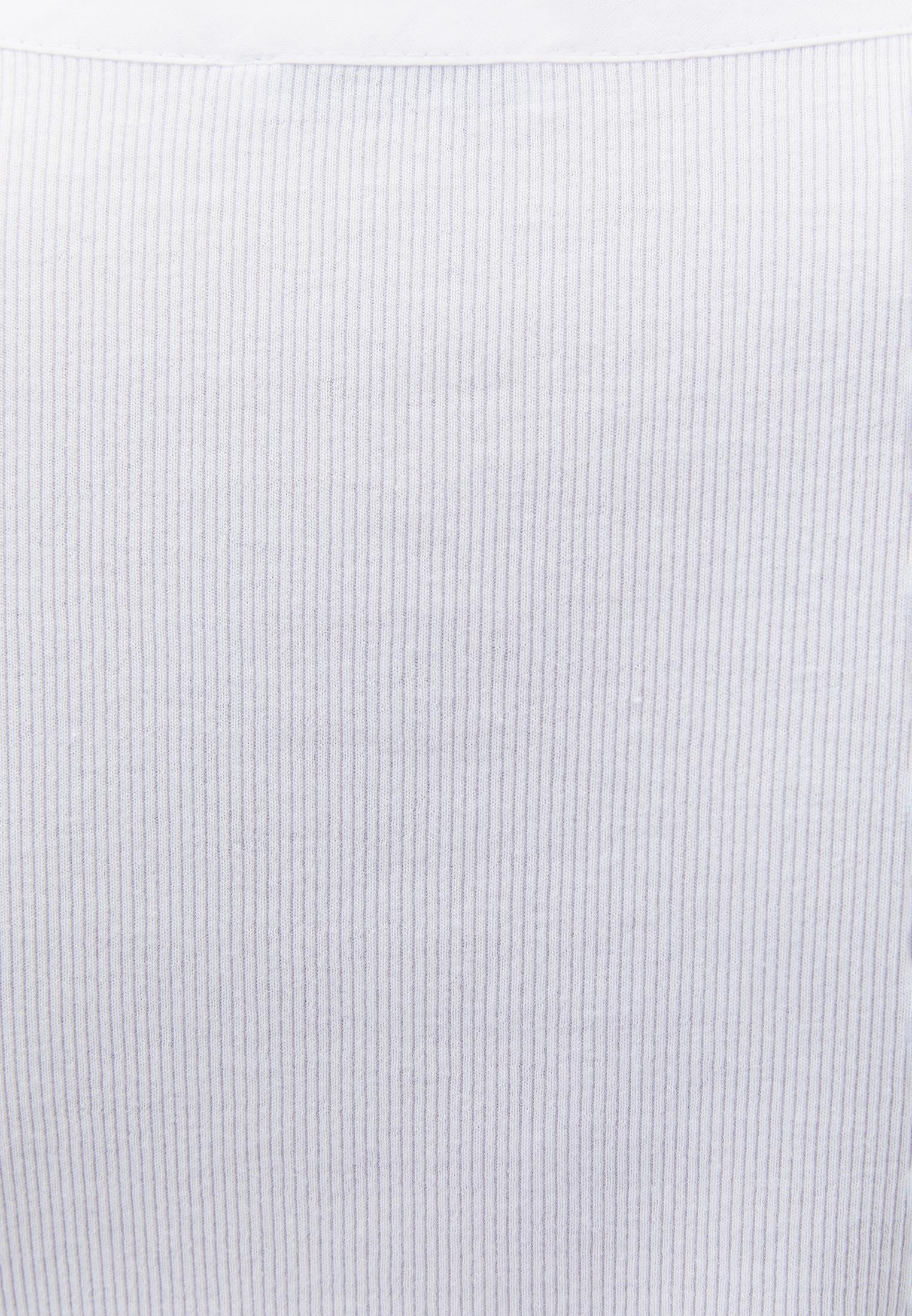 V Neck Slim Fit T-Shirt - WHITE