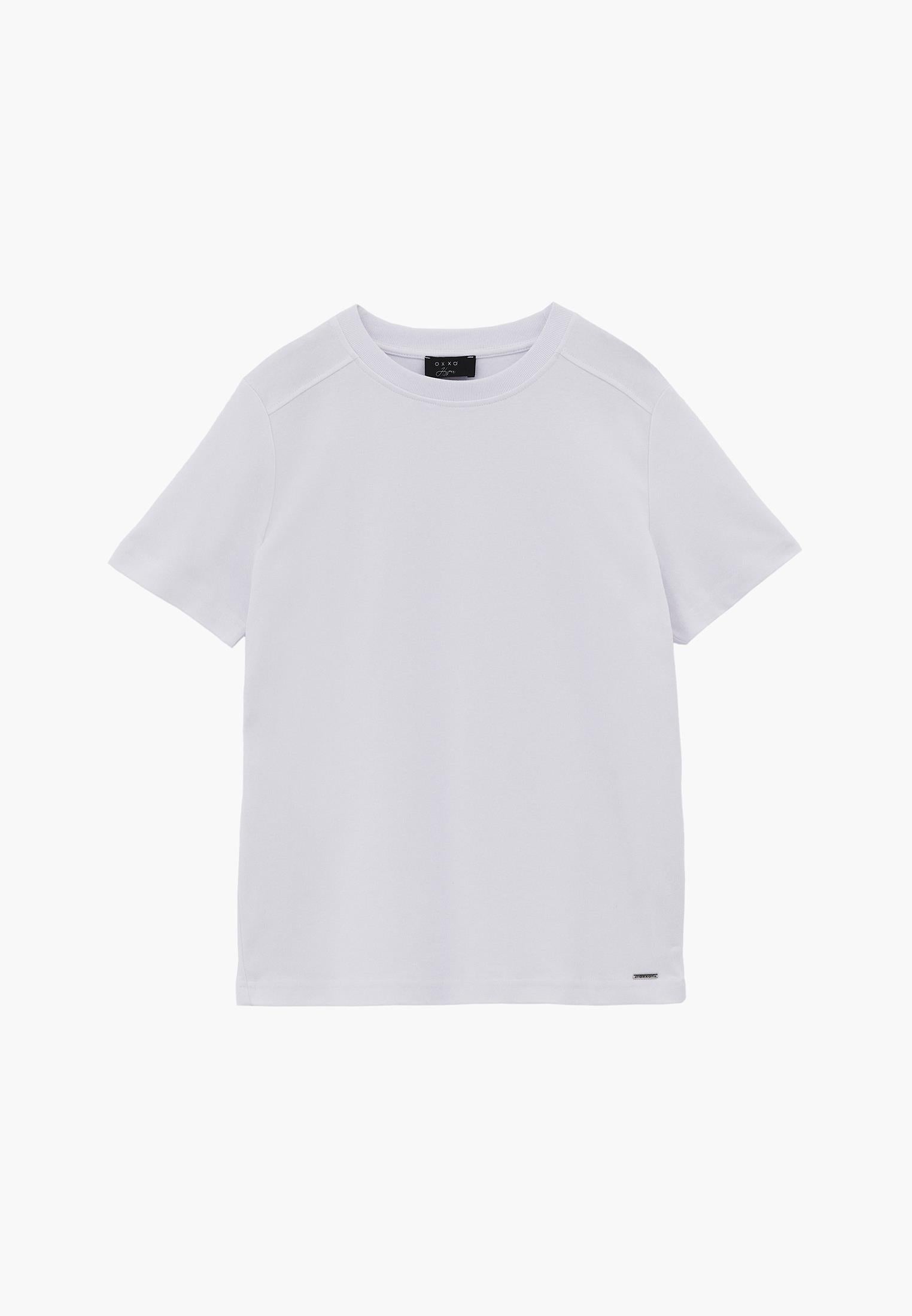 Crew Neck Loose Fit T-Shirt - WHITE