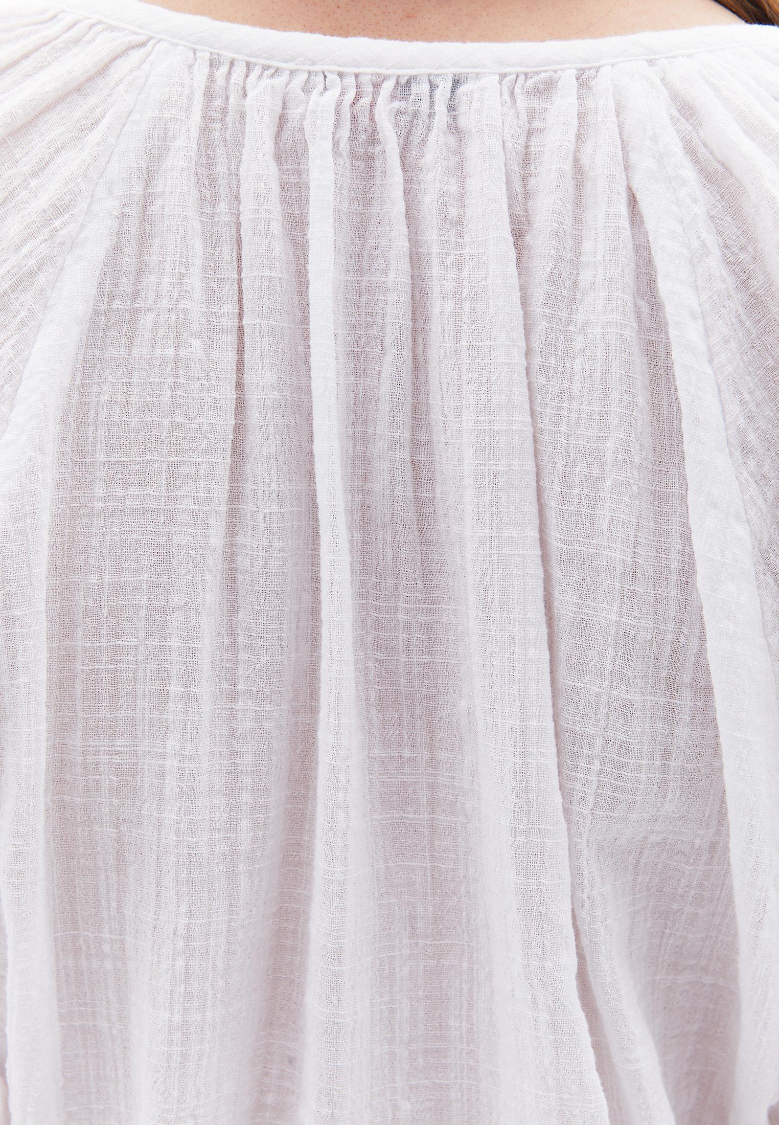 Tie Blouse - WHITE