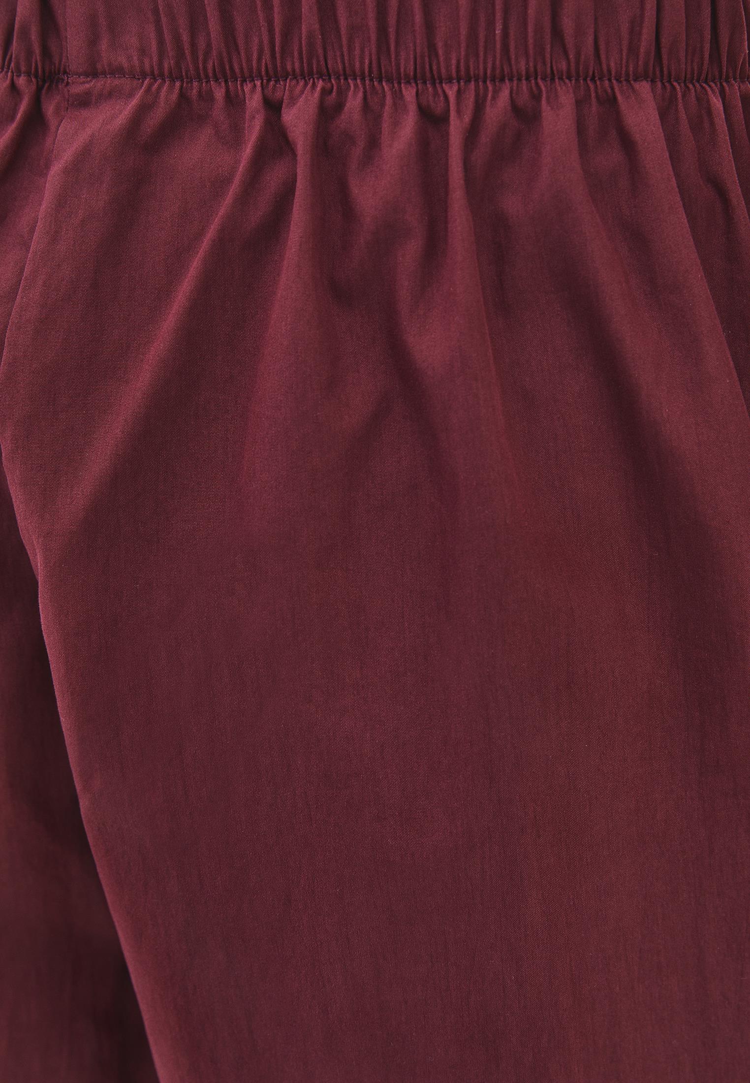 Jogger High Waist Long Trousers - WINDSOR WINE
