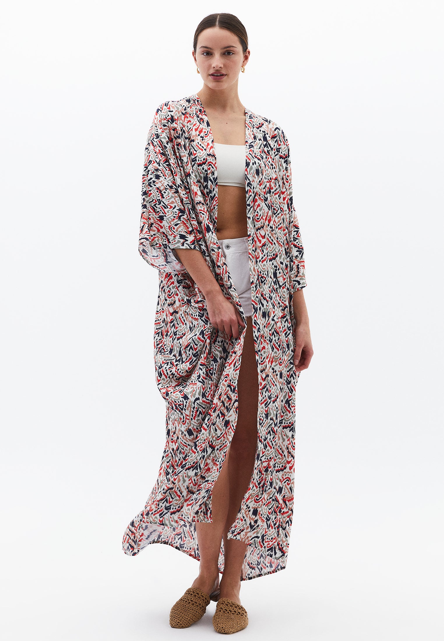 Long Kimono - ABSTRACT COMB