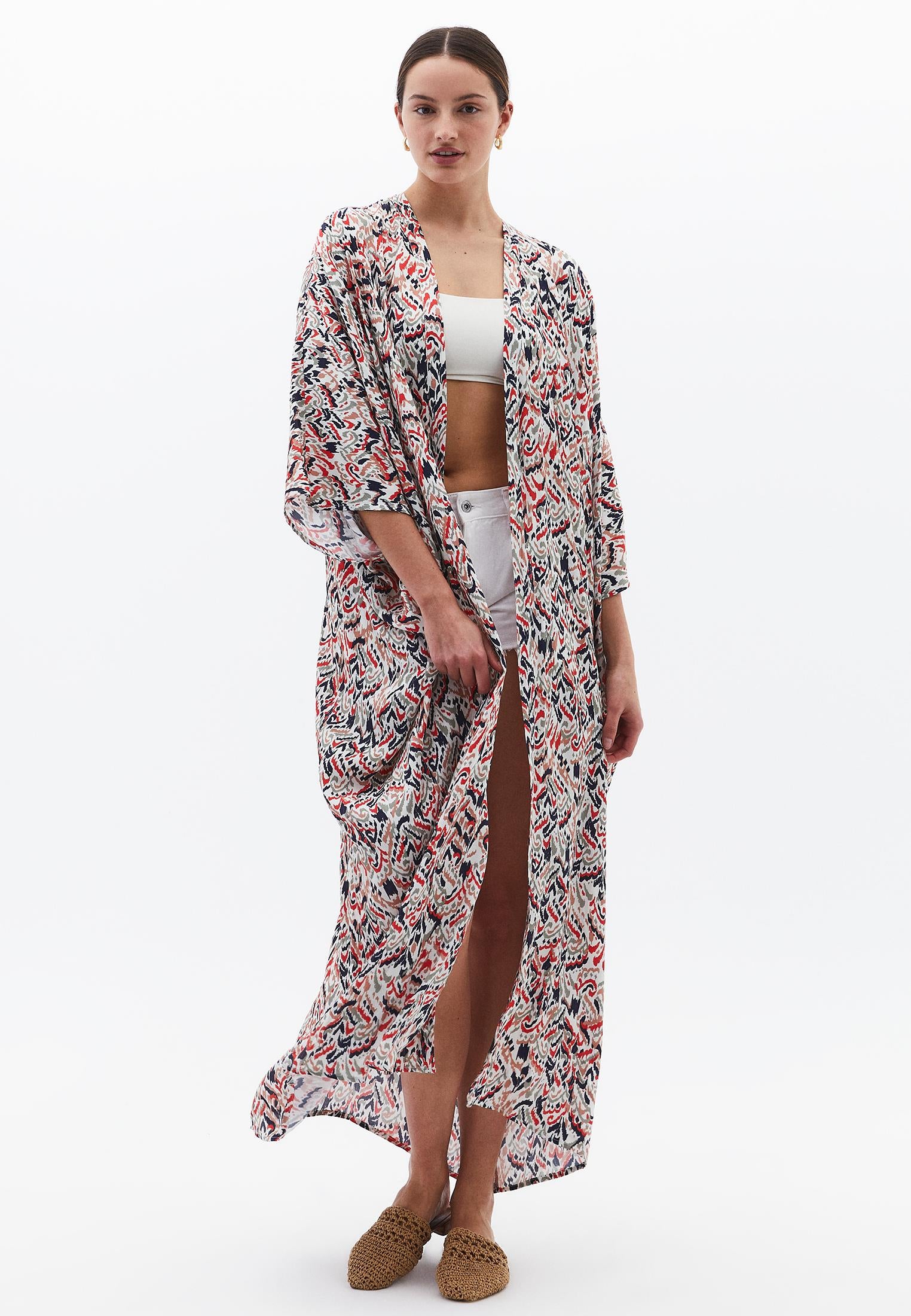 Long Kimono - ABSTRACT COMB