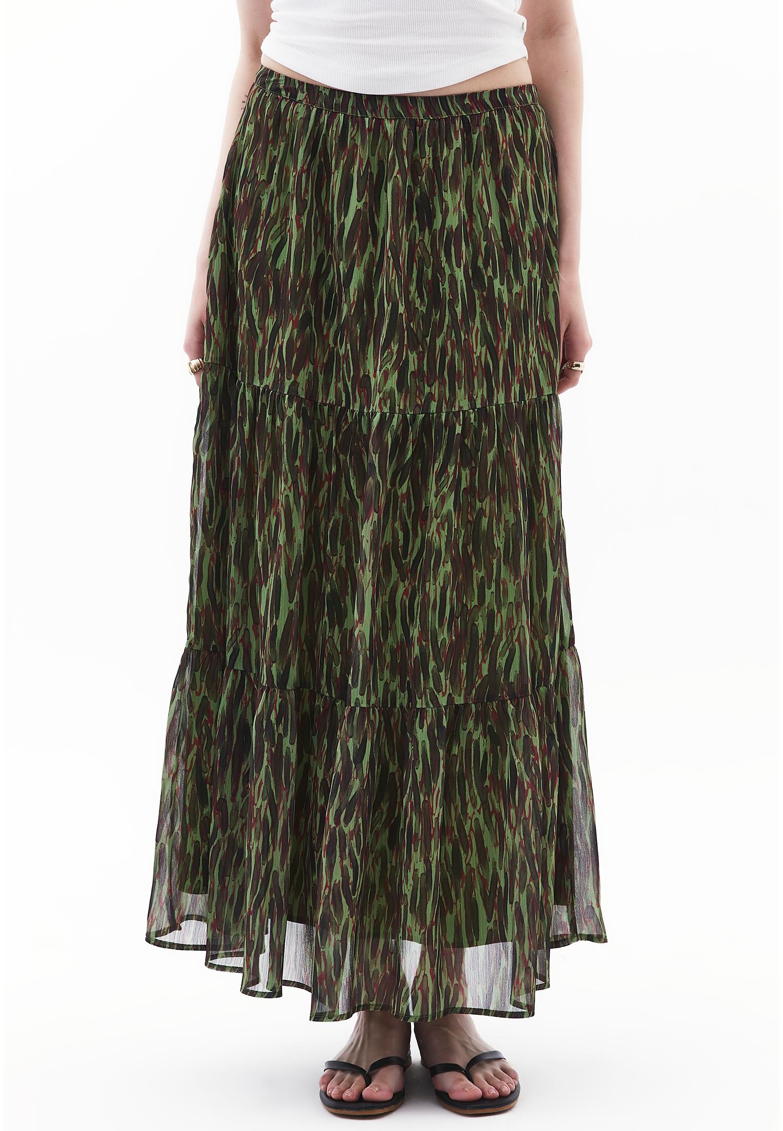 Draped Skirt - ABSTRACT COMB