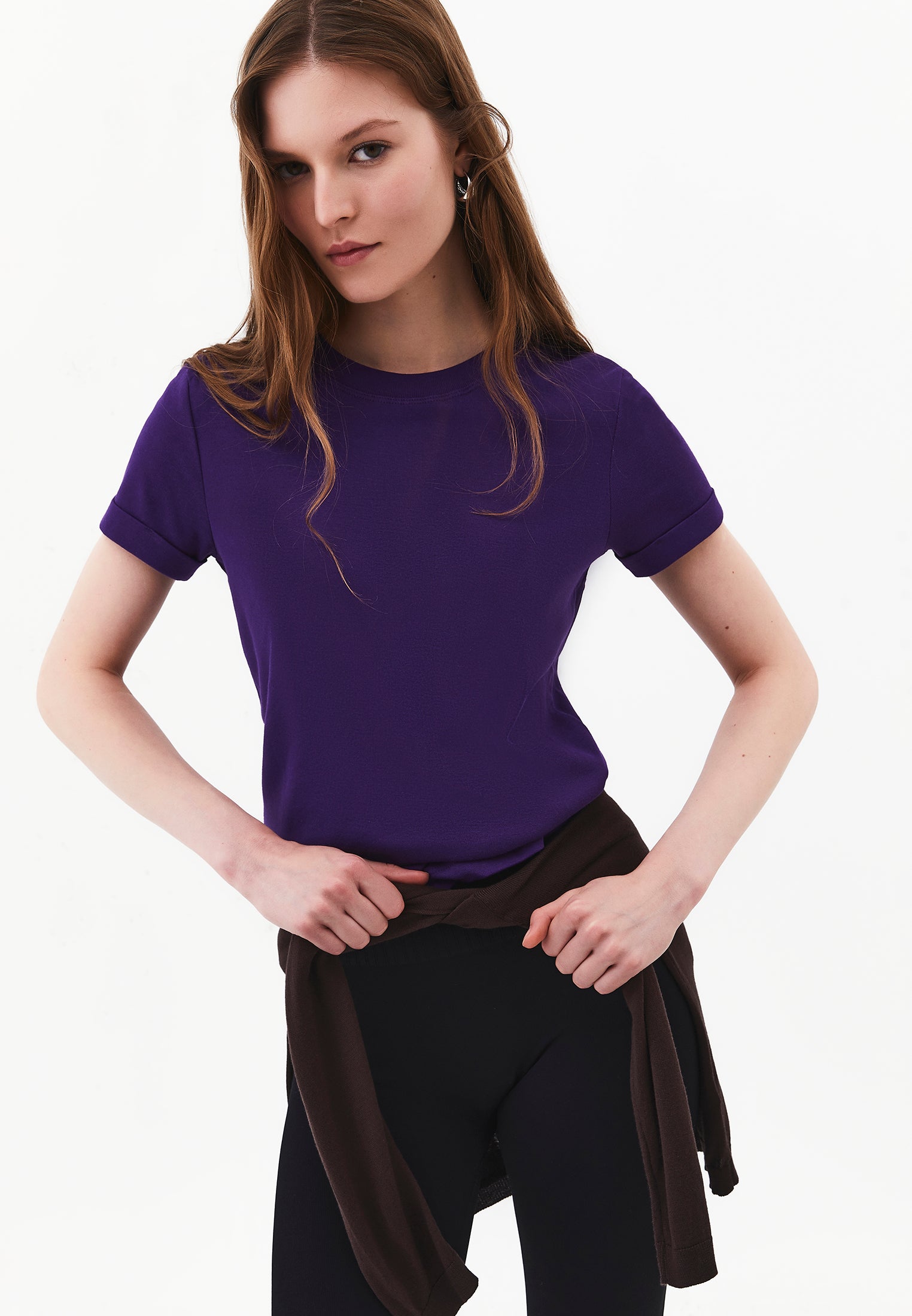 Women's Crew Neck Short Sleeve T-Shirt - ACAI