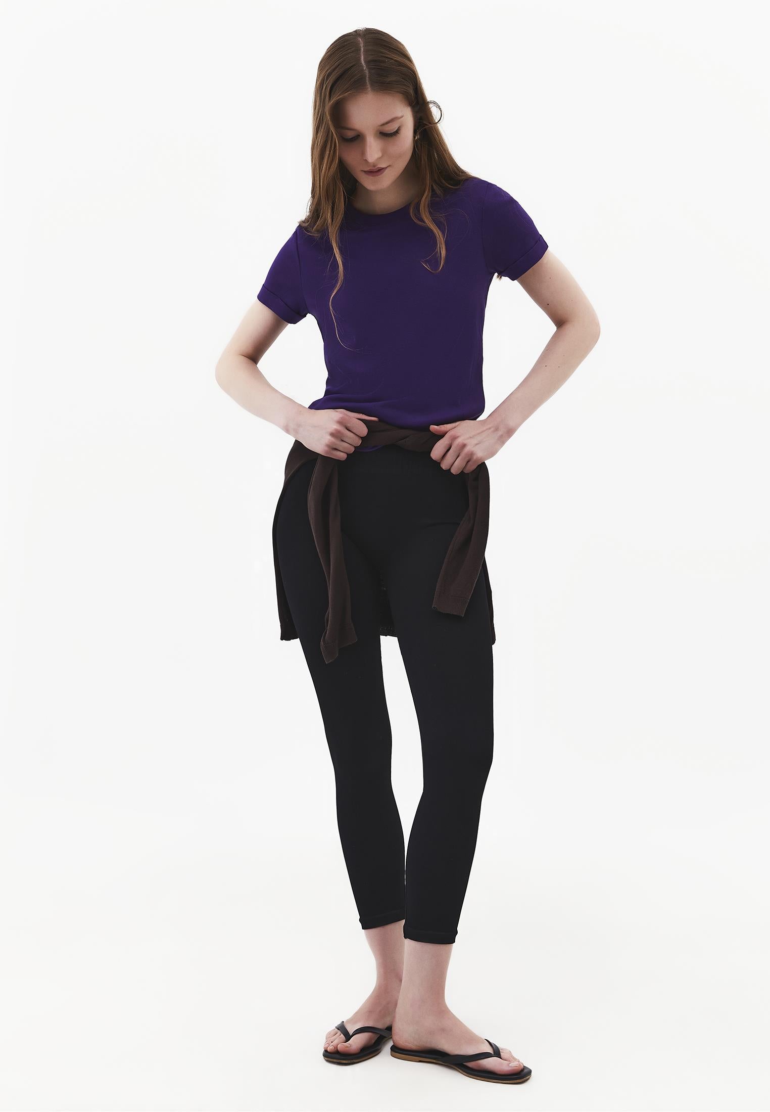 Women's Crew Neck Short Sleeve T-Shirt - ACAI