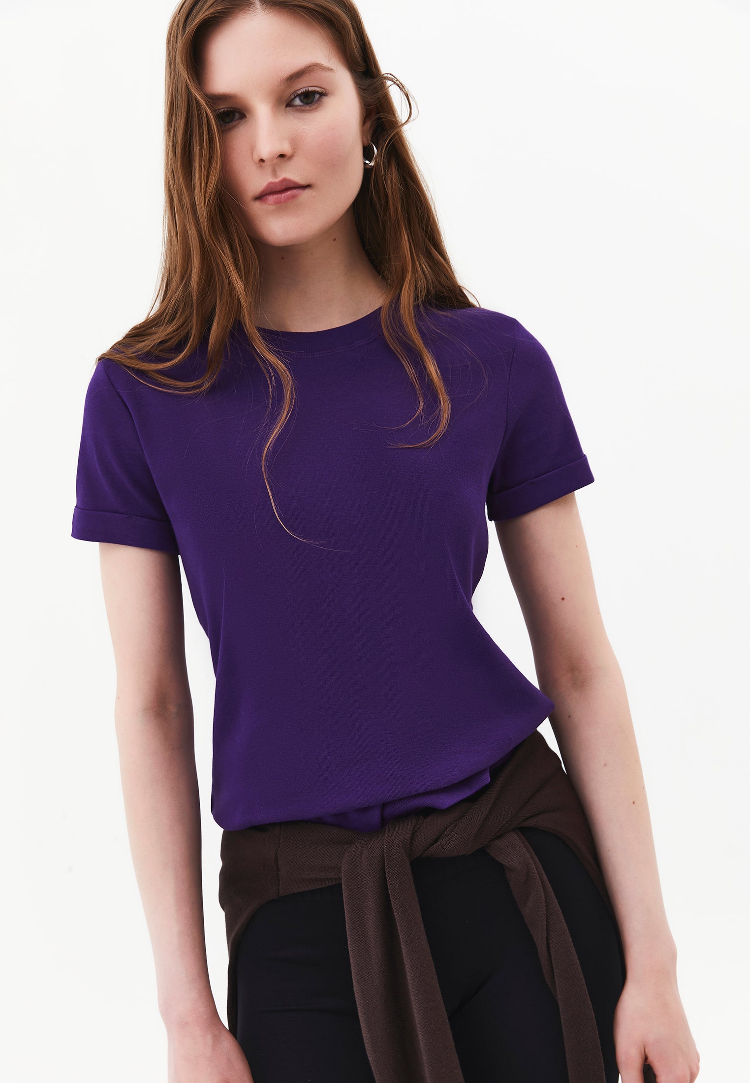 Women's Crew Neck Short Sleeve T-Shirt - ACAI