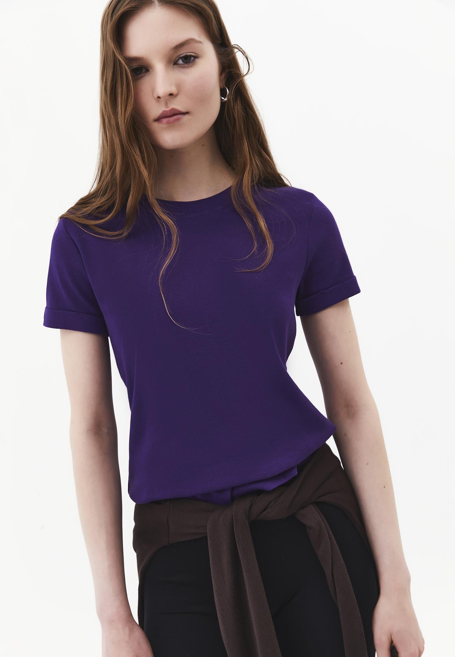 Women's Crew Neck Short Sleeve T-Shirt - ACAI
