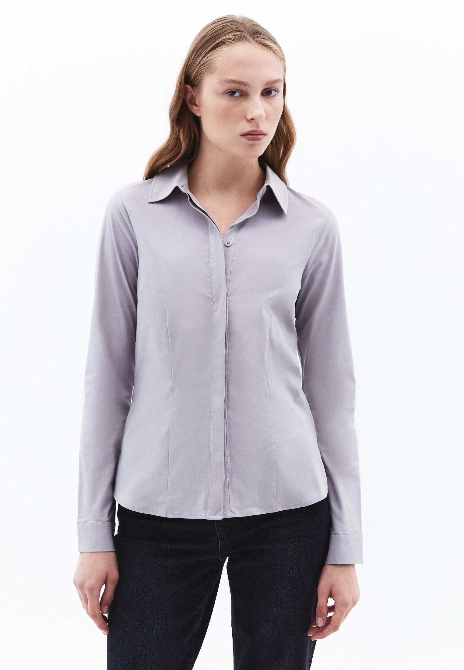 Woven Standard Long Sleeve Shirt - ALLOY