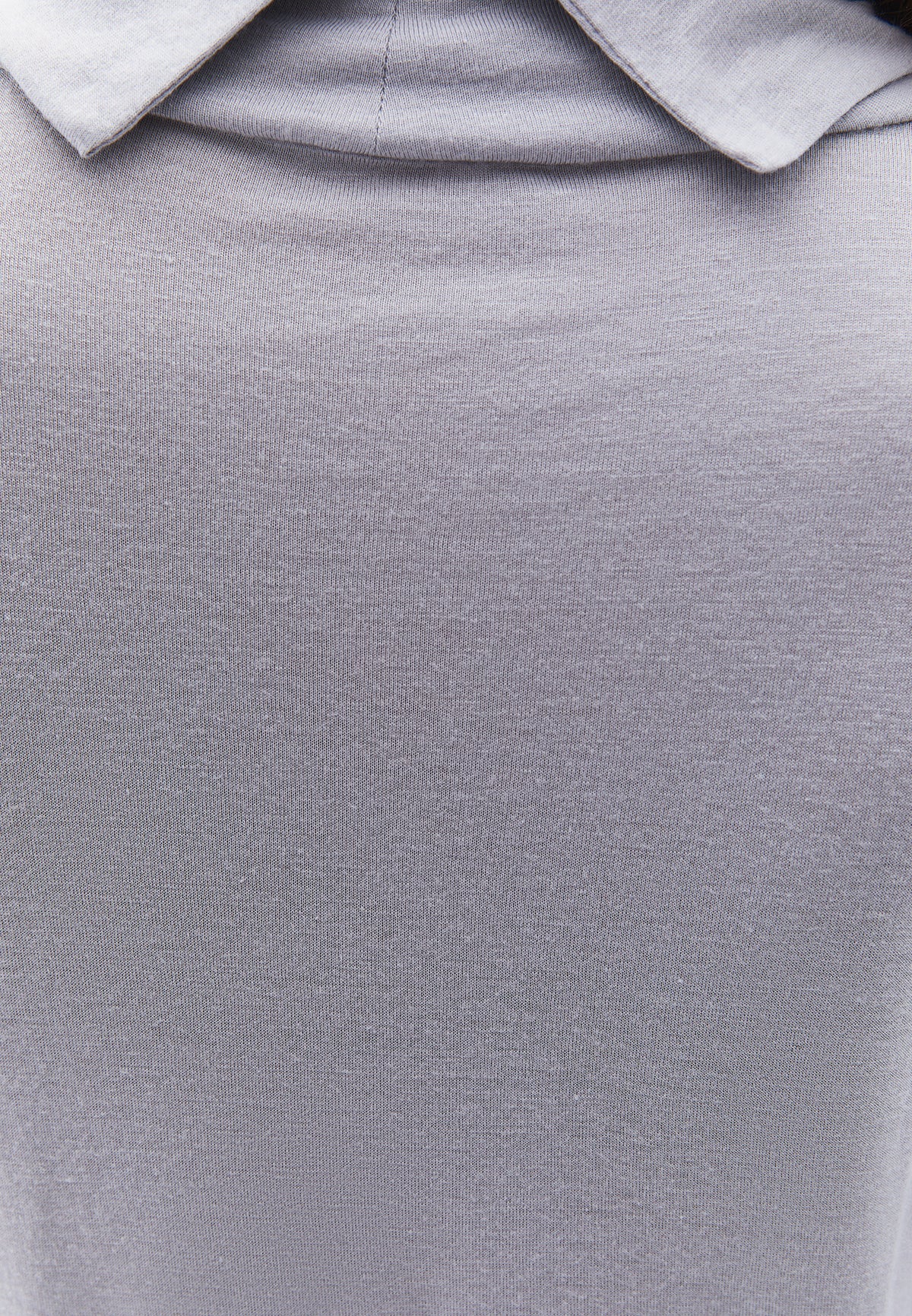 Turtleneck Long Sleeve T-Shirt - ALLOY