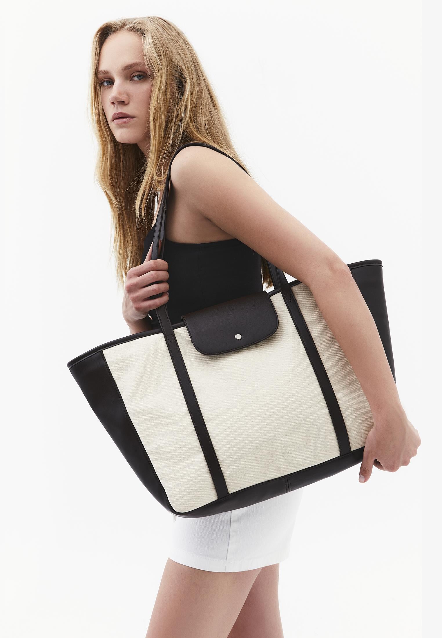 Modern Shoulder Bag - ALMOND MILK