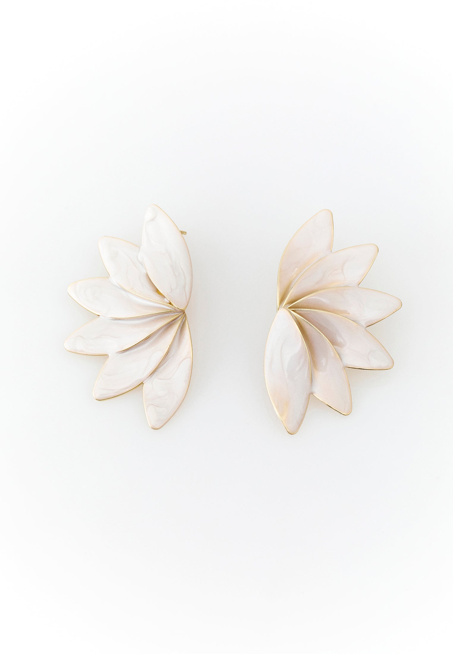 Daily Combination Earring - ALMOND MILK
