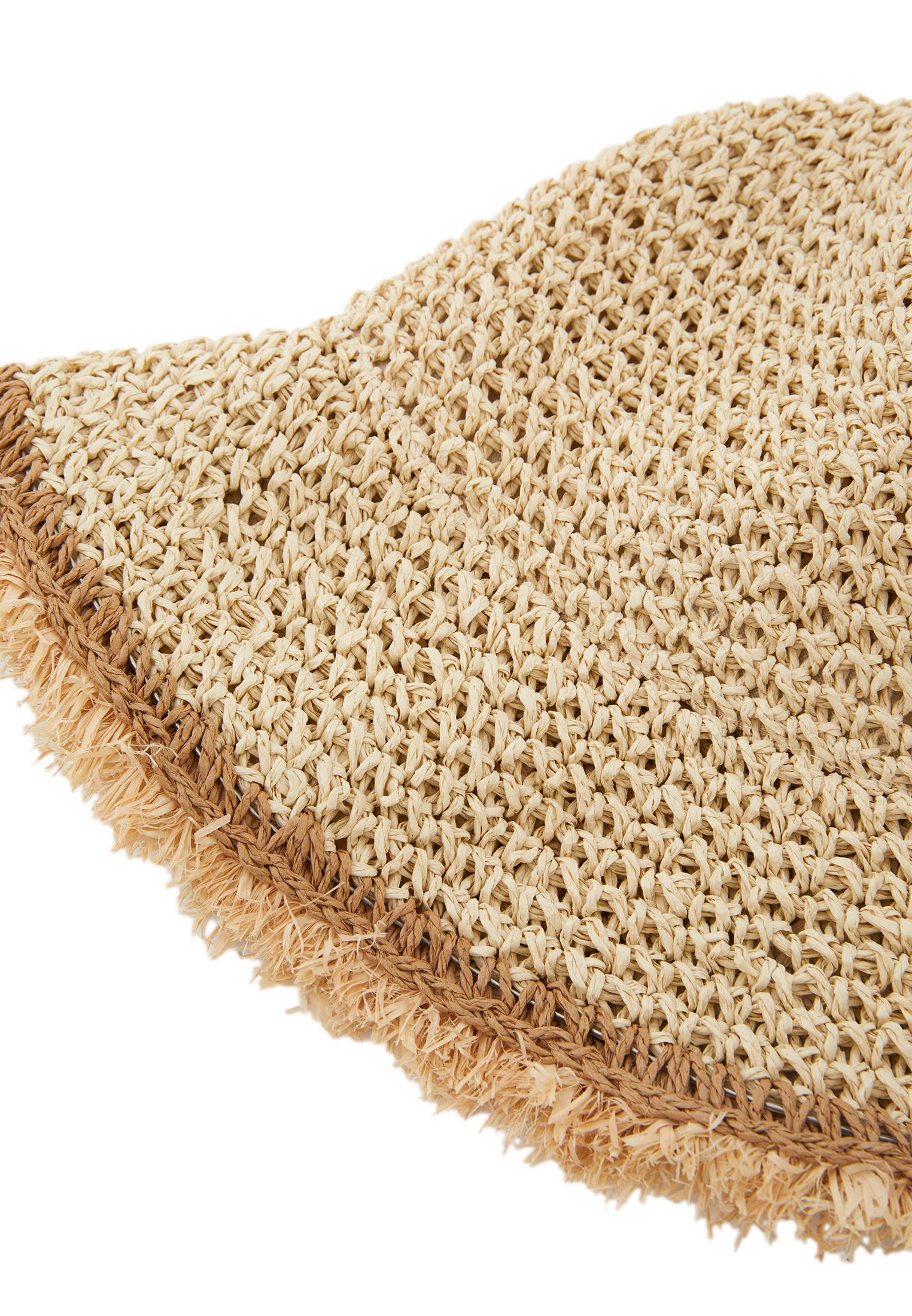 Hat With Modern Design - ALMOND MILK