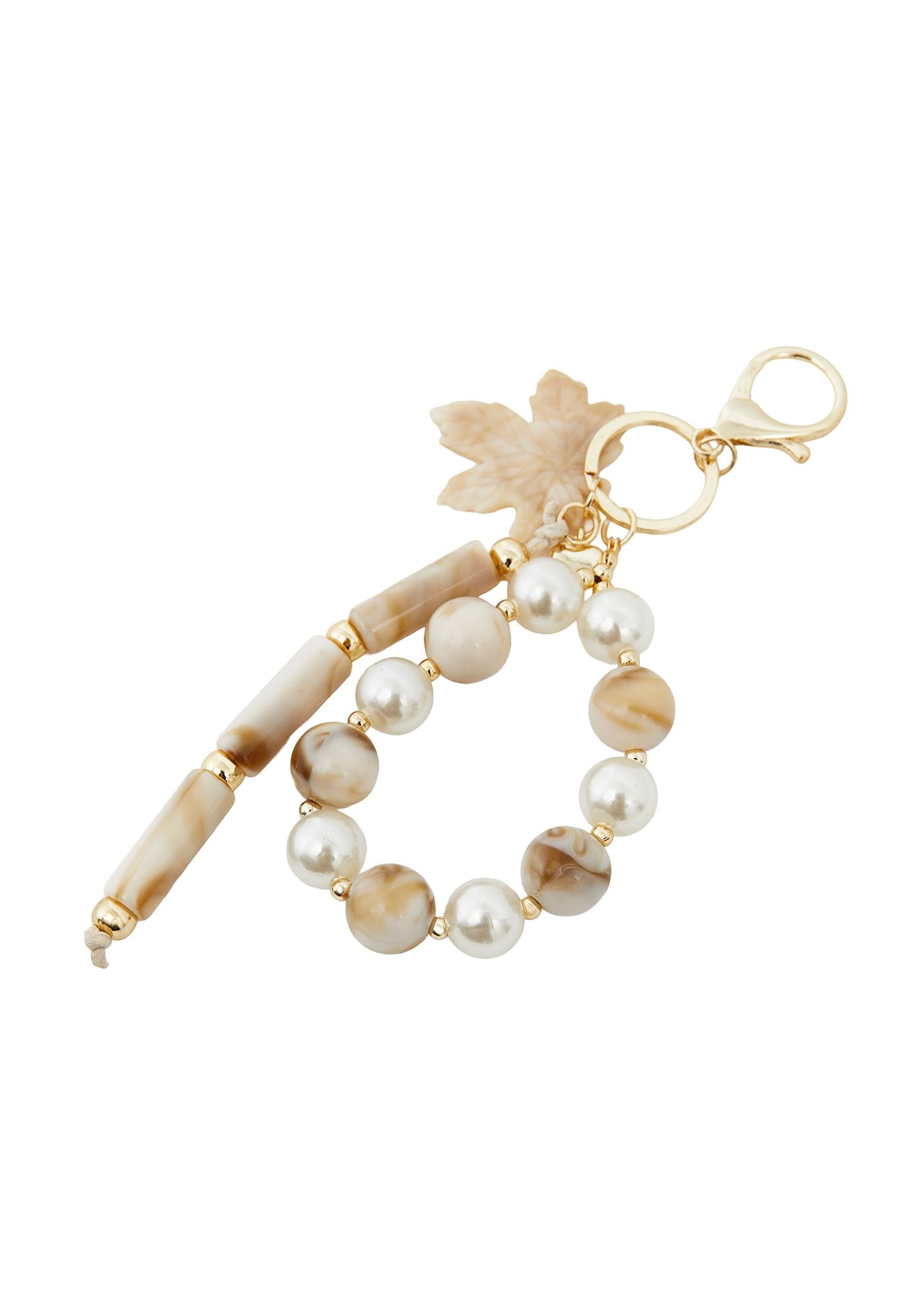 Keychain Model Women Accessory - ALMOND MILK