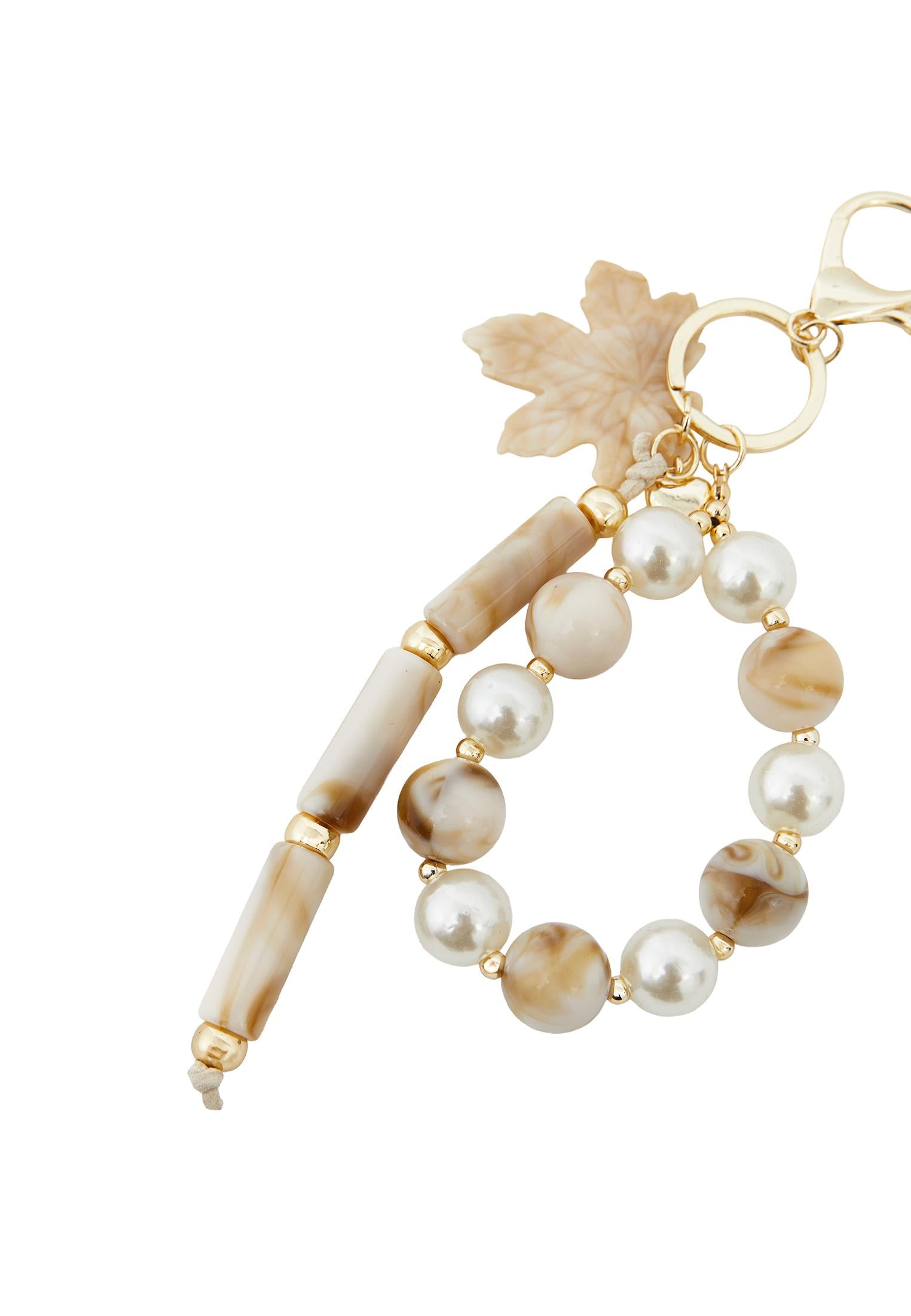 Keychain Model Women Accessory - ALMOND MILK