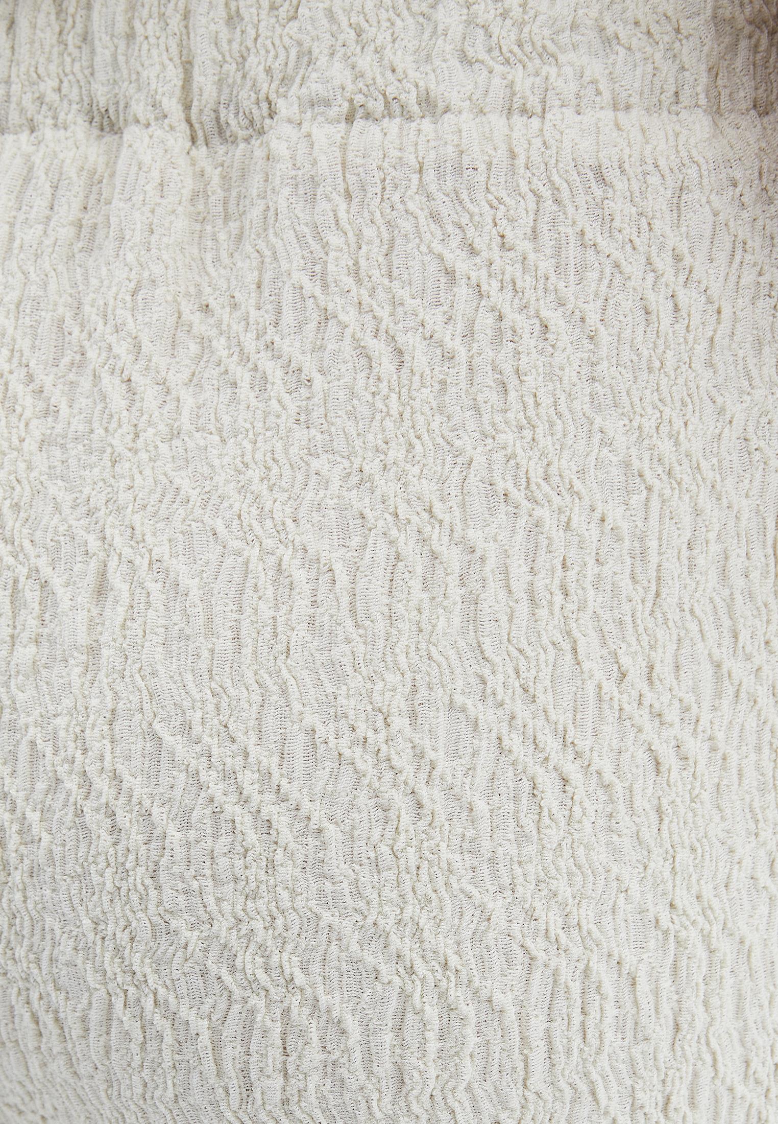 High Waist Midi Culotte Pants - ALMOND MILK