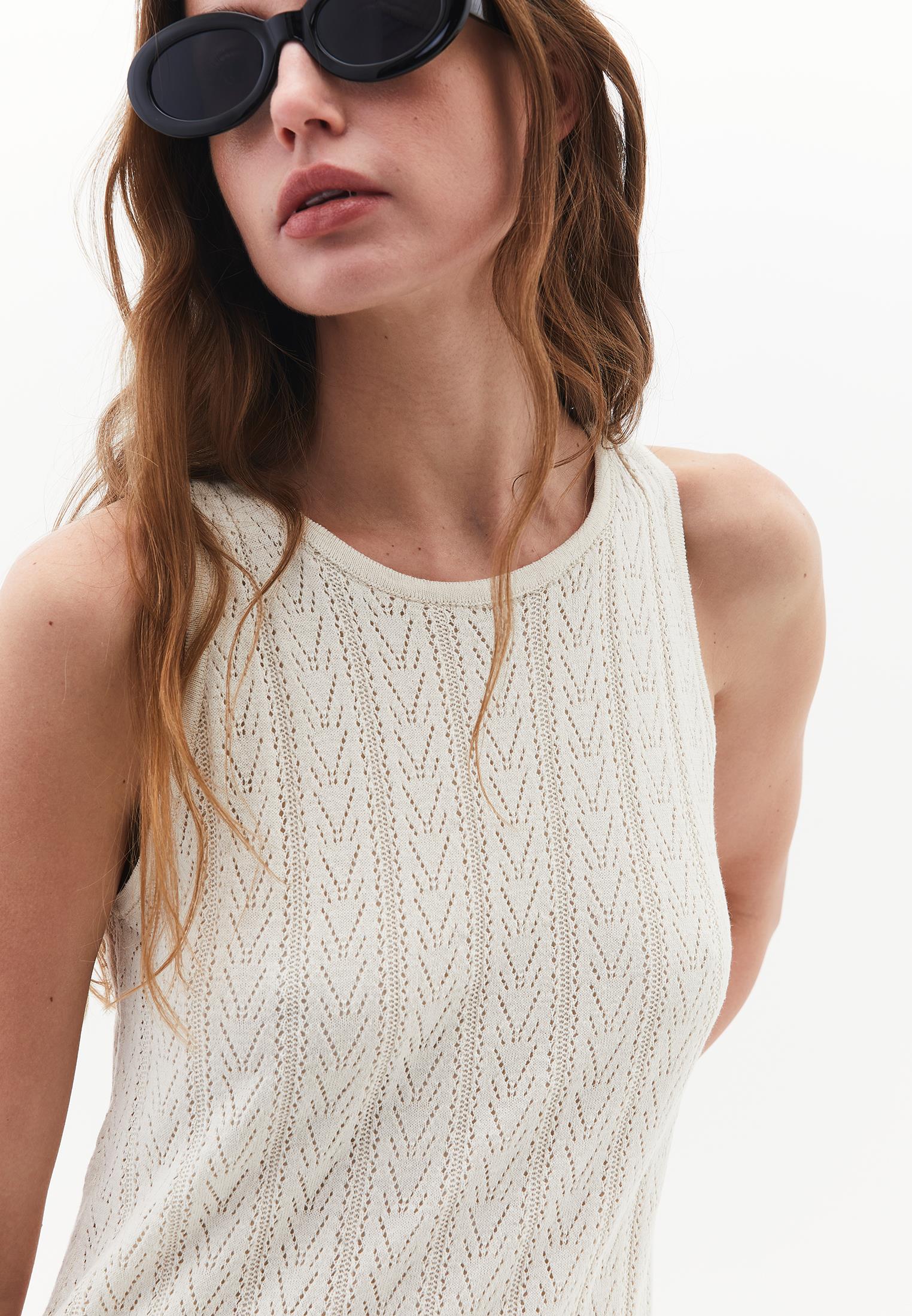 Long Dress With Ruffle Details - ALMOND MILK