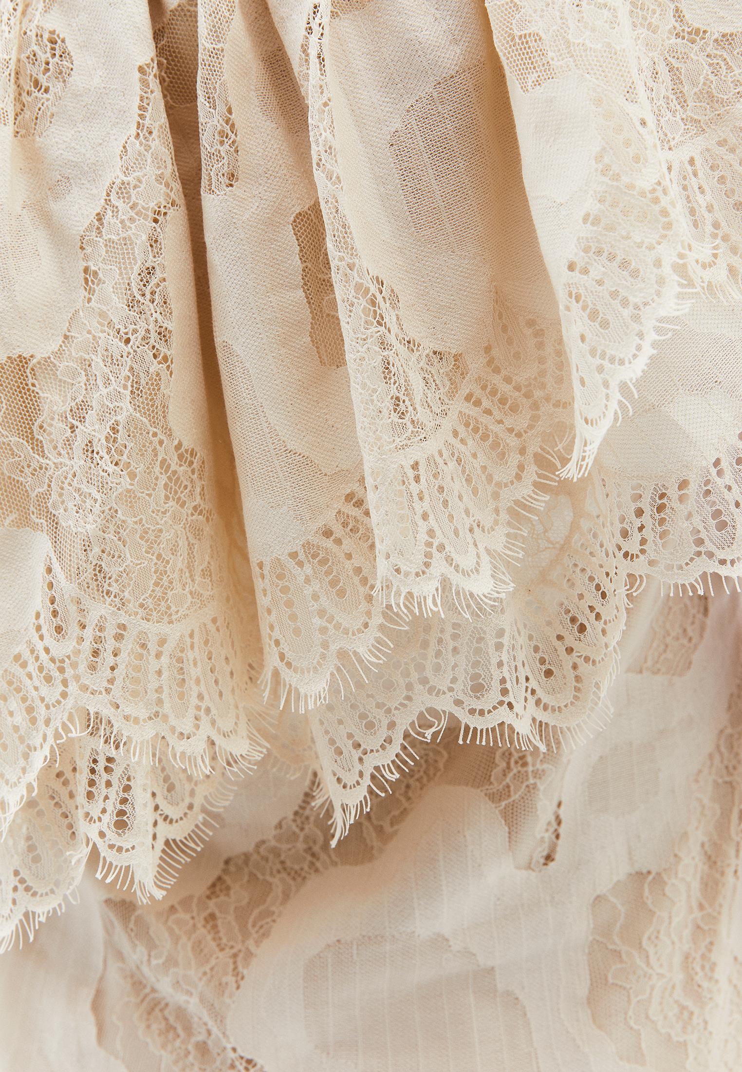One Shoulder Ruffled Detail Short Dress - ALMOND MILK