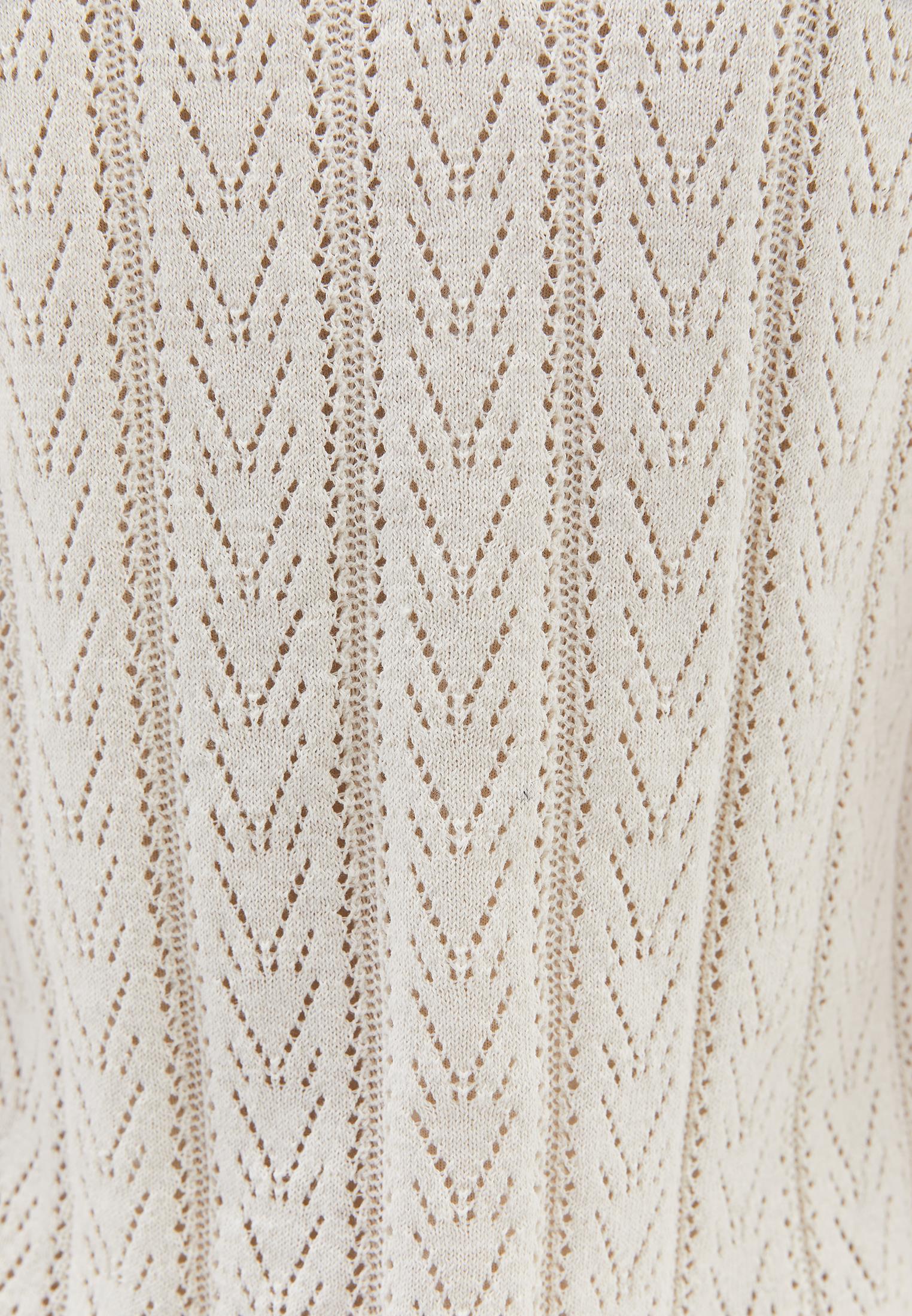 Long Dress With Ruffle Details - ALMOND MILK