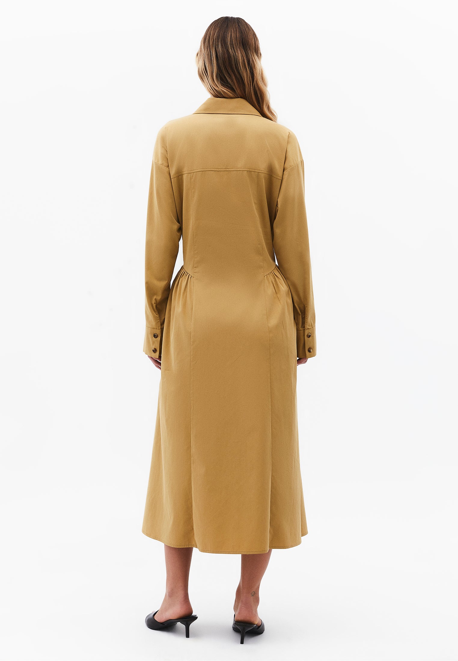 A-Line Long Dress - ANTELOPE