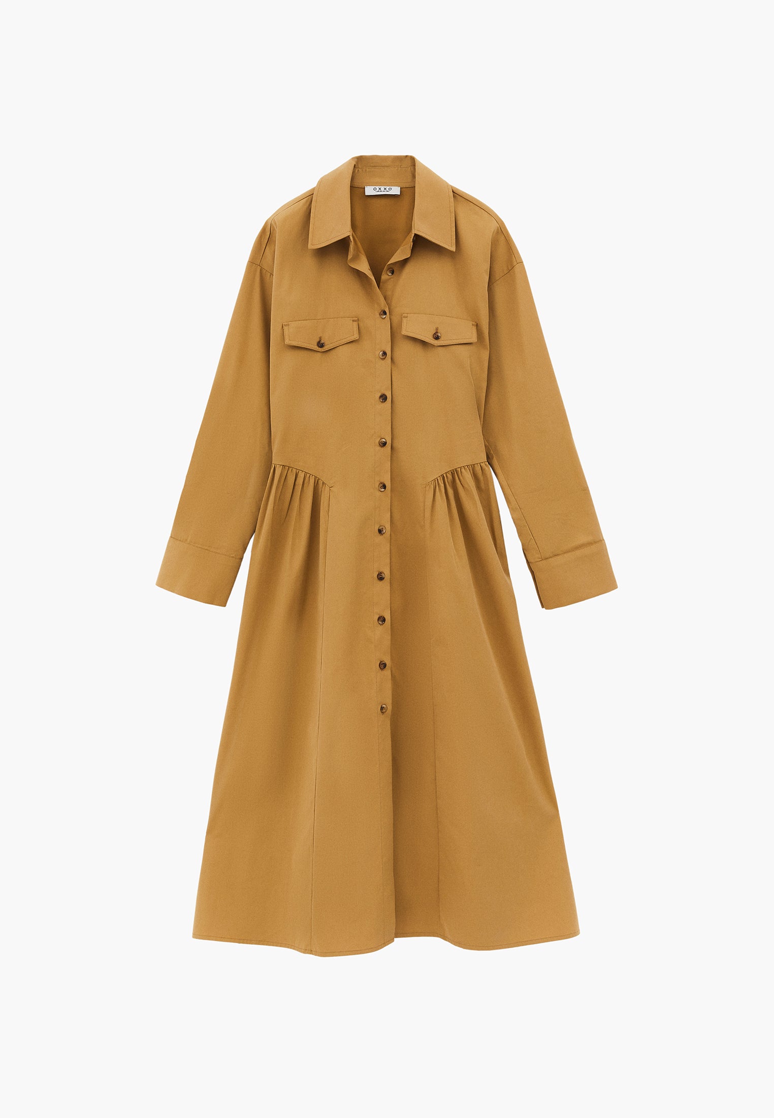 A-Line Long Dress - ANTELOPE