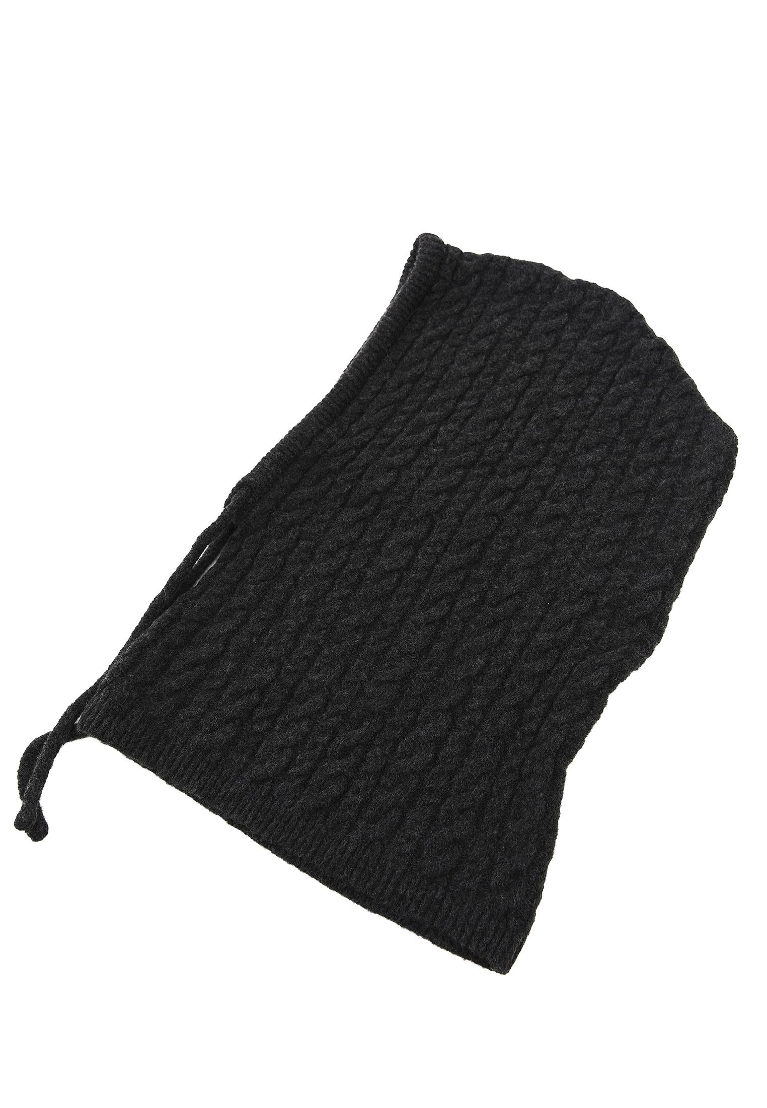 Winter Season Outfit Complement Hat - ANTHRA MELANGE