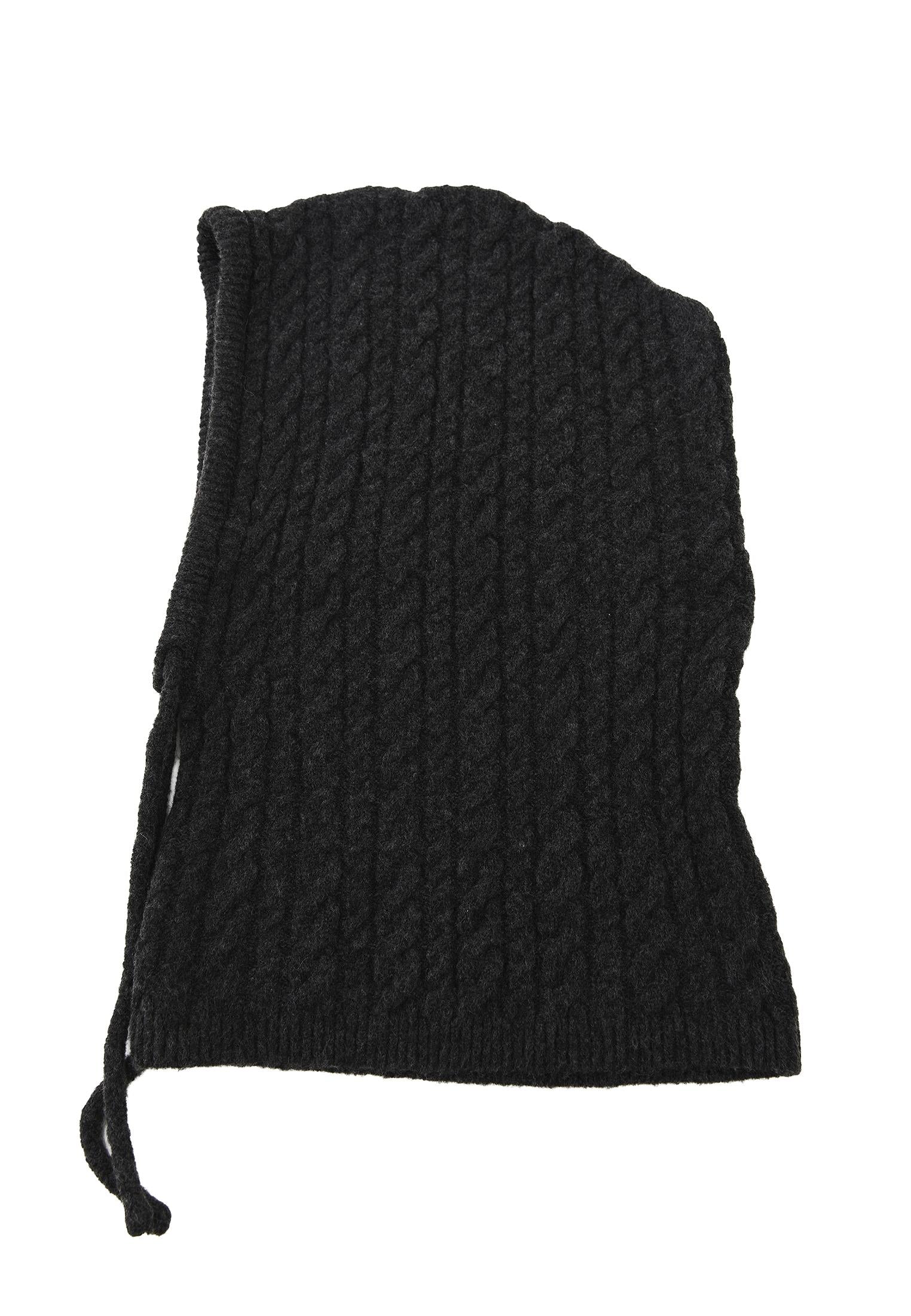 Winter Season Outfit Complement Hat - ANTHRA MELANGE