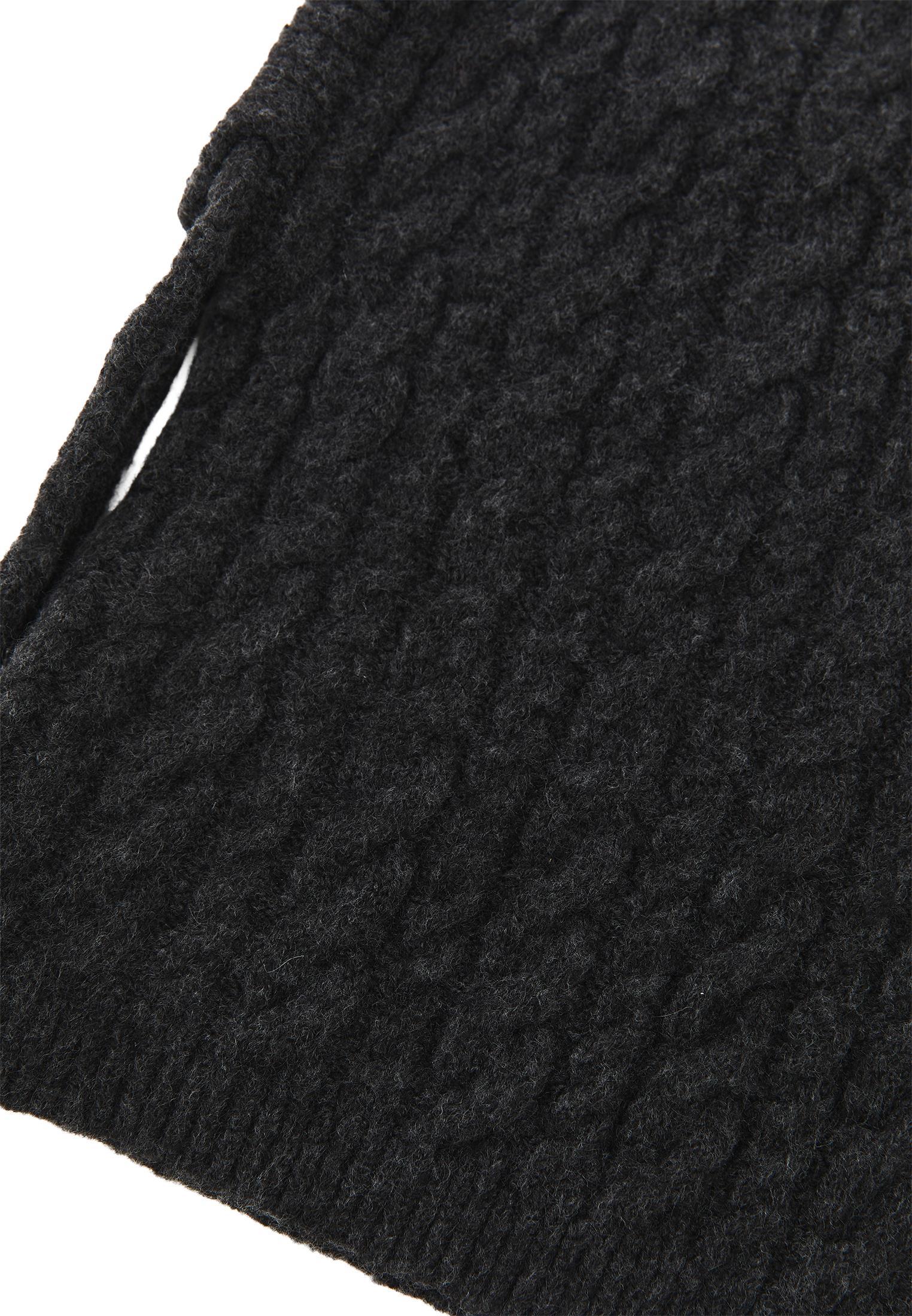 Winter Season Outfit Complement Hat - ANTHRA MELANGE