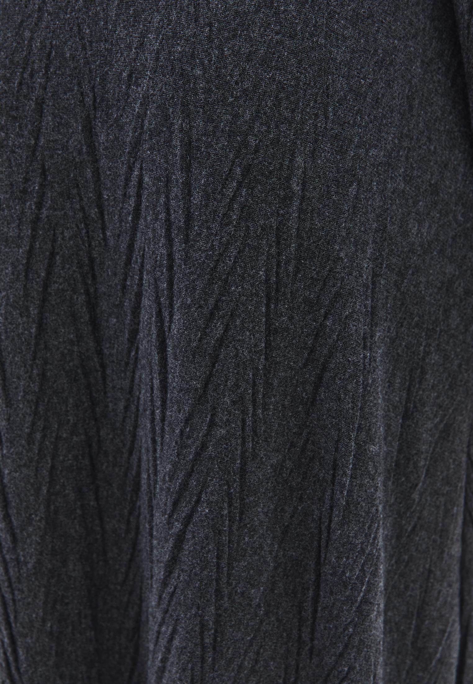 Asymmetric Maxi Skirt - ANTHRA MELANGE