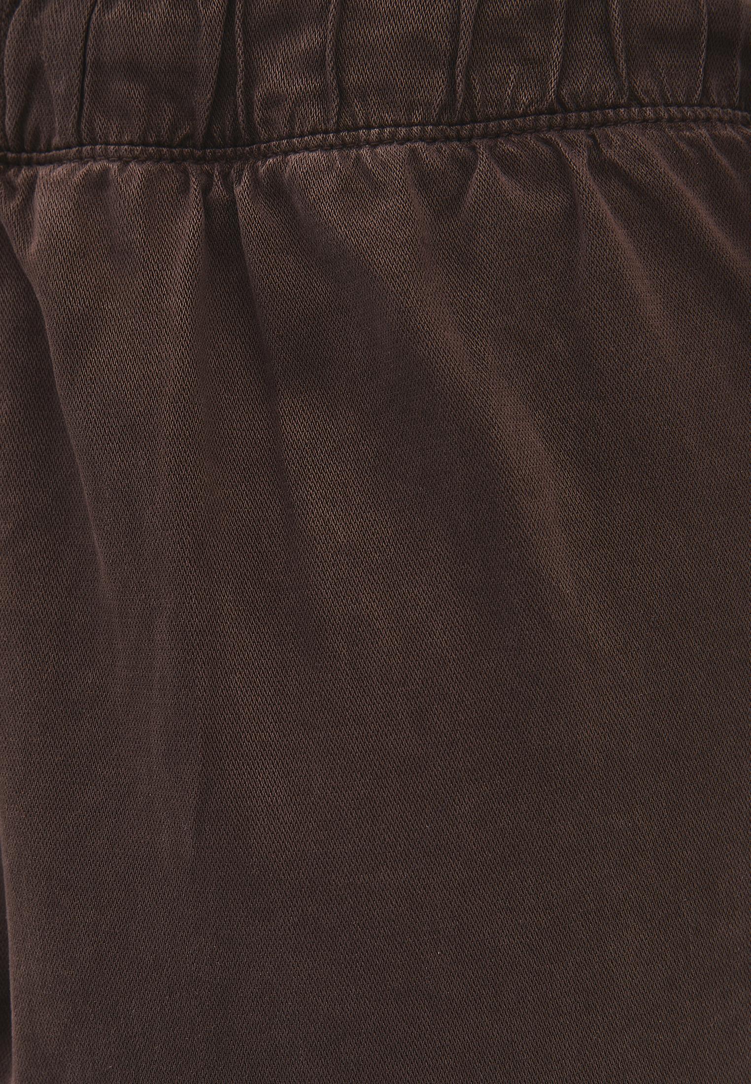 Pleated Tencel Baggy Pants - ANTIK CHICORY COFFEE
