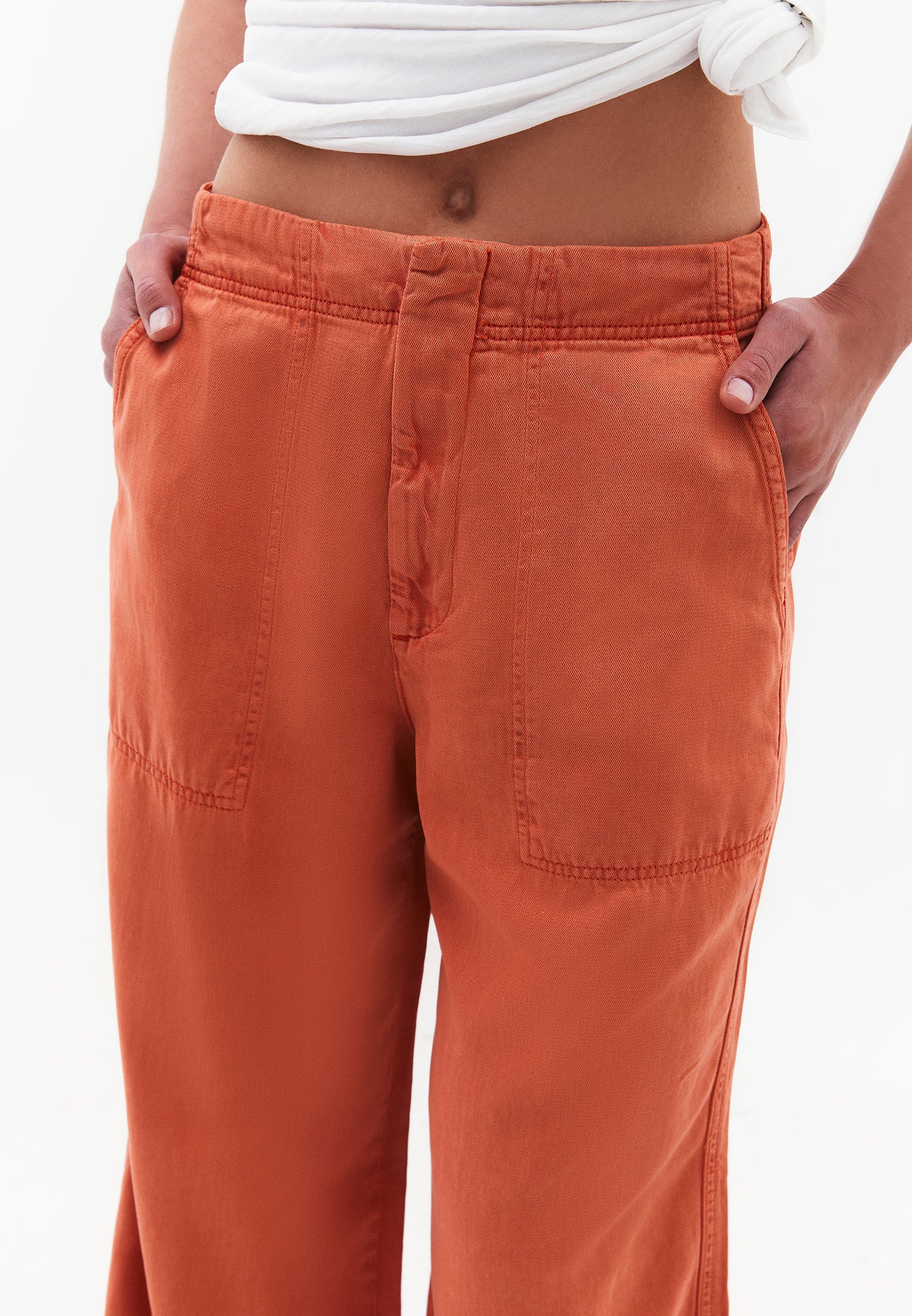 Wide Leg Trousers - ANTIK CRABAPPLE