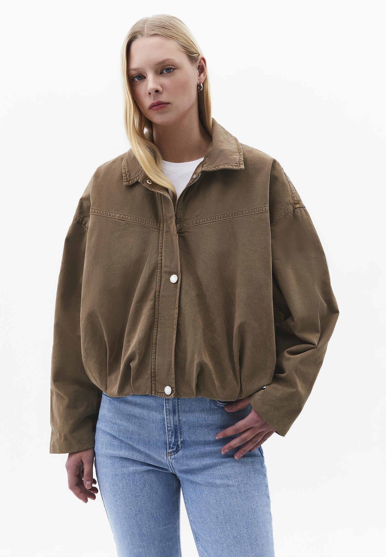 Oversize Standard Jacket - ANTIK DESERT TAUPE