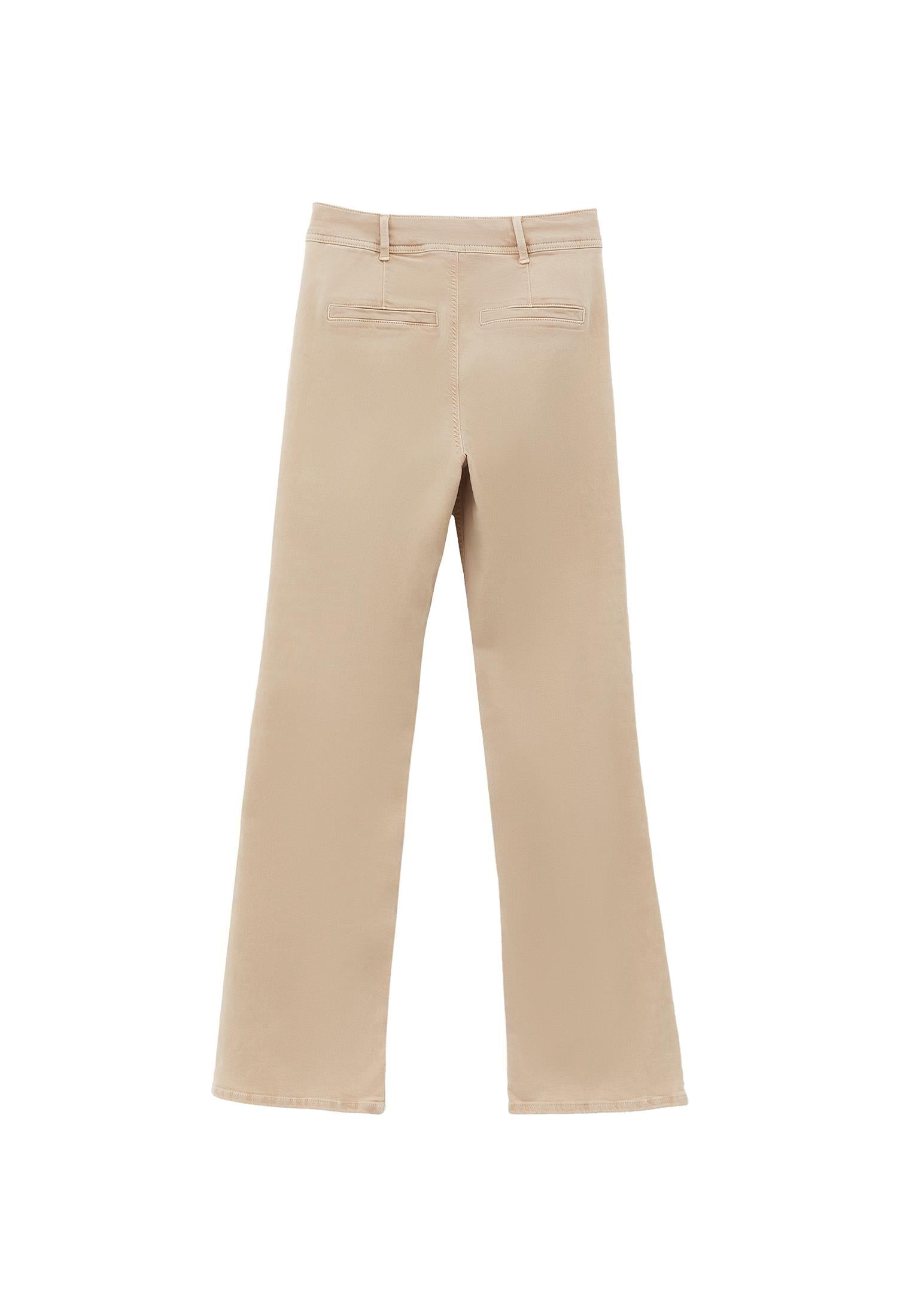 Straight Leg Pants - ANTIK FEATHER GRAY