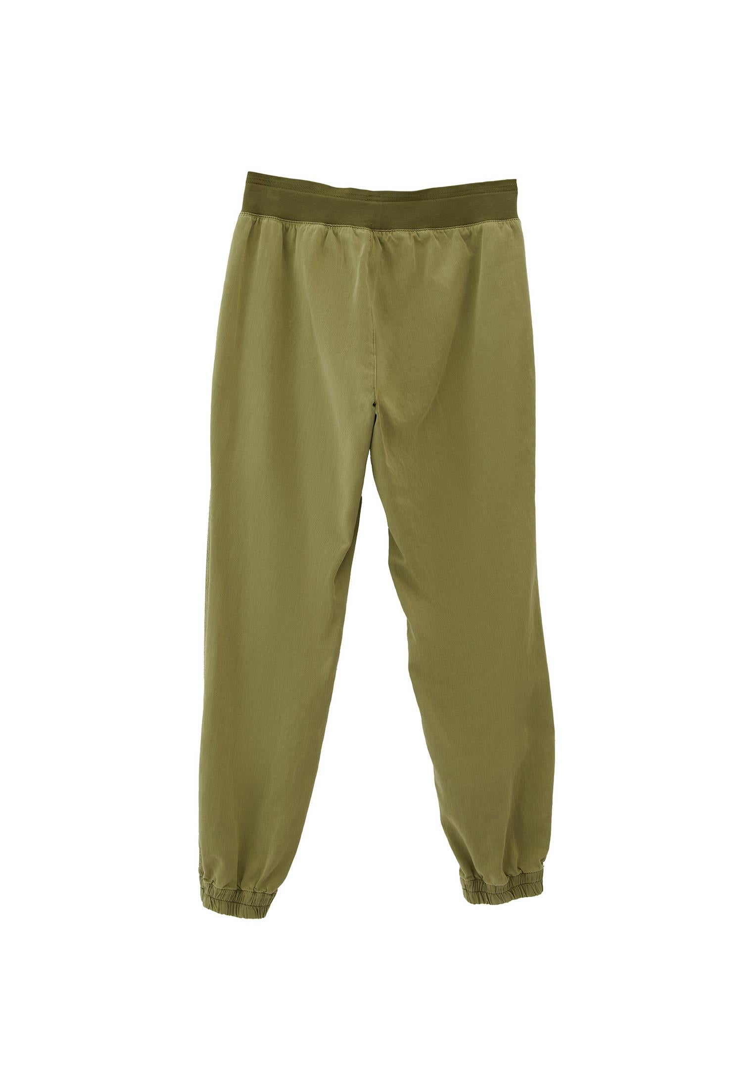 Jogger Regular Waist Pants - ANTIK GREEN OLIVE