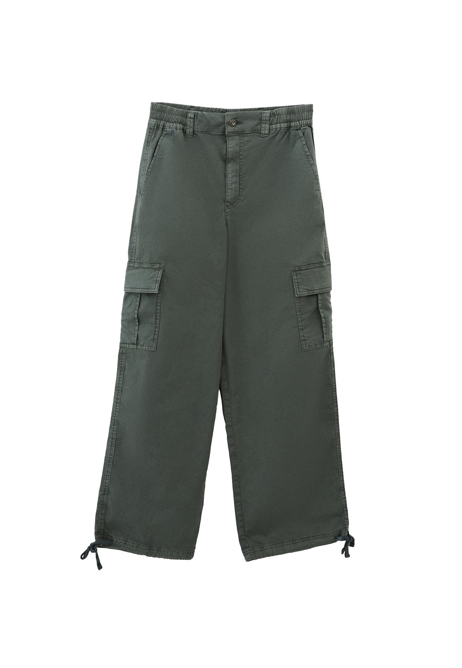 Jogger Pants With Belt Detail - ANTIK LAUREL WREATH