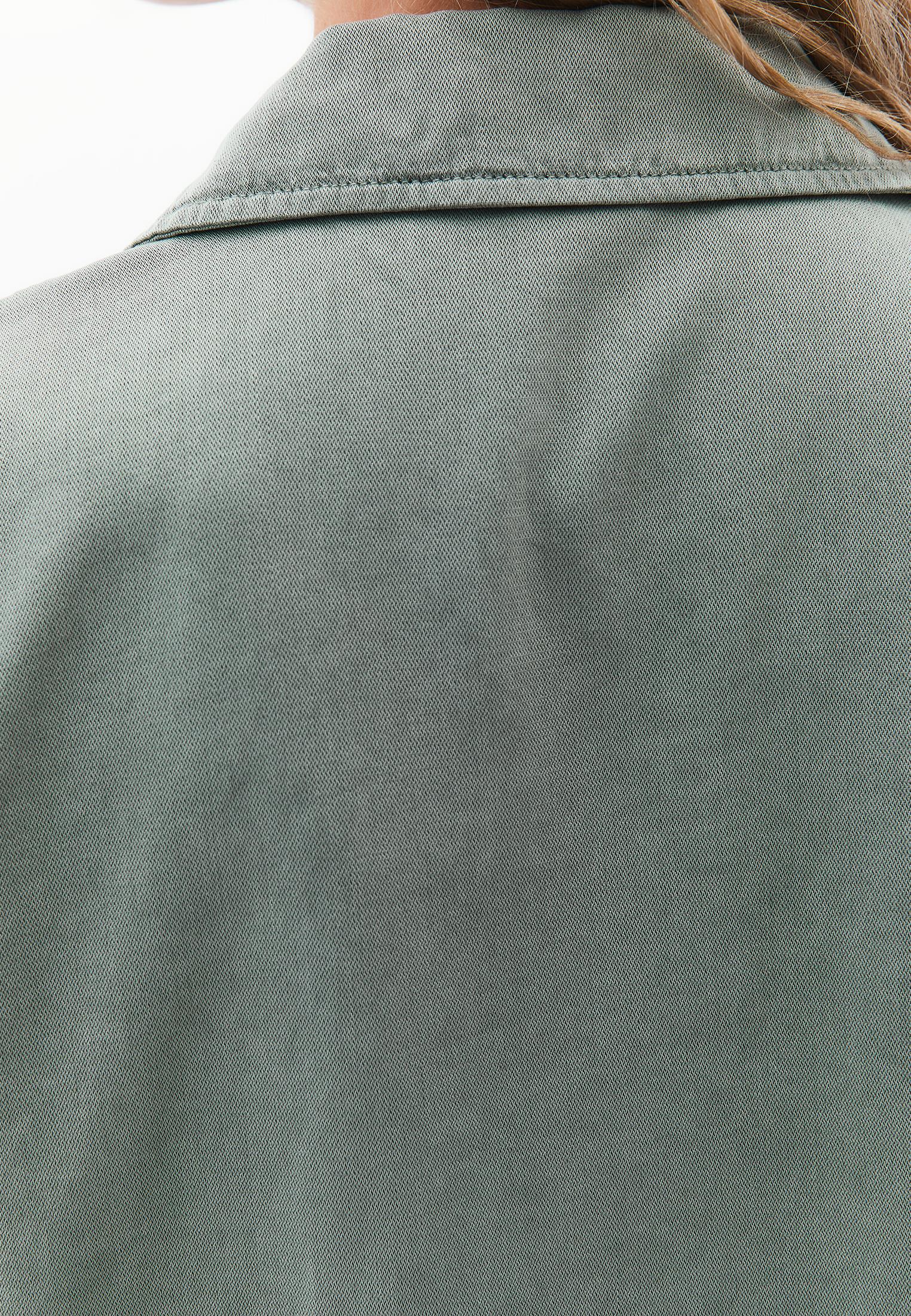 Oversize Shirt With Pocket Detail - ANTIK LILY PAD