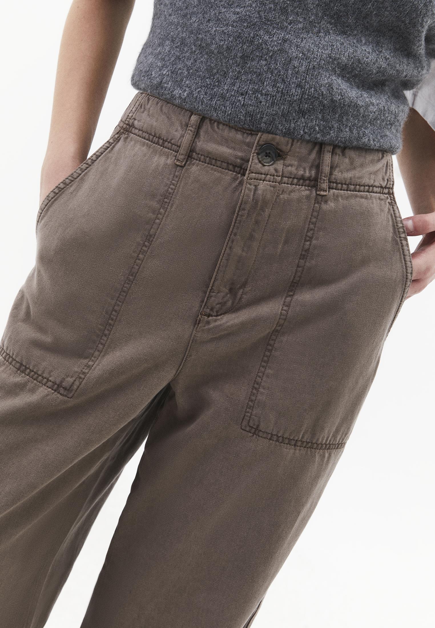 Wide Leg High Waist Pants - ANTIK MOON ROCK