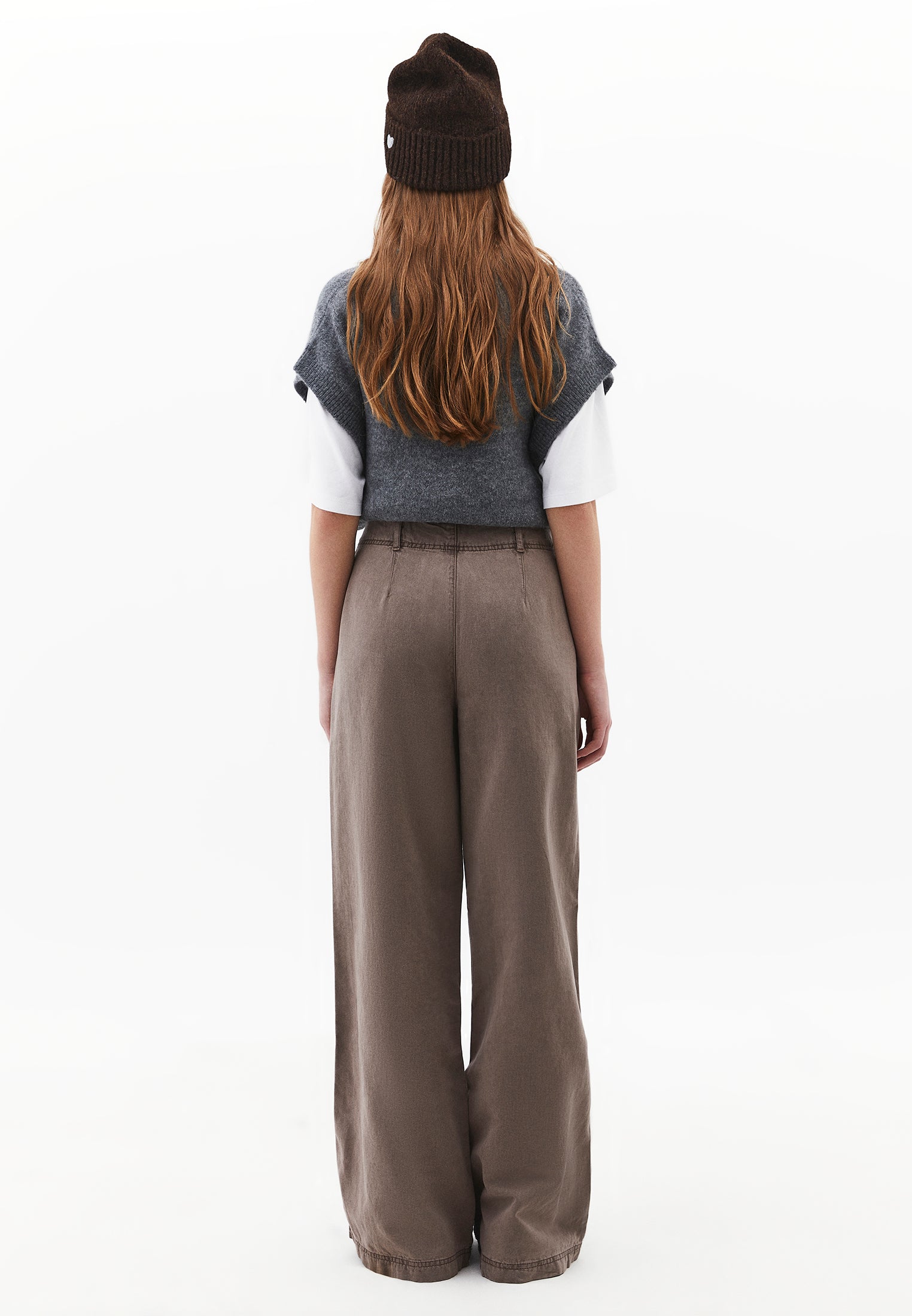 Wide Leg High Waist Pants - ANTIK MOON ROCK