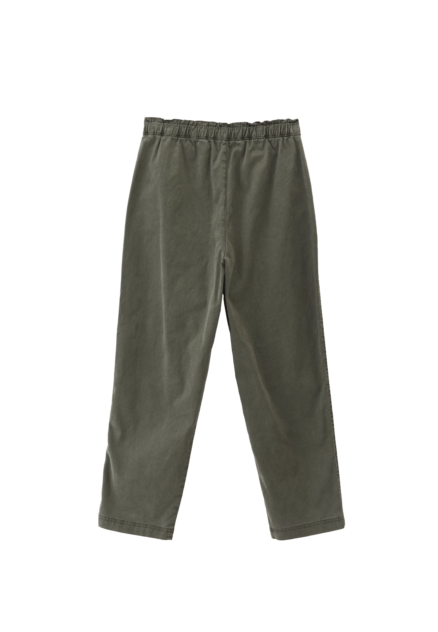 High Waist Carrot Pants - ANTIK MULLED BASIL