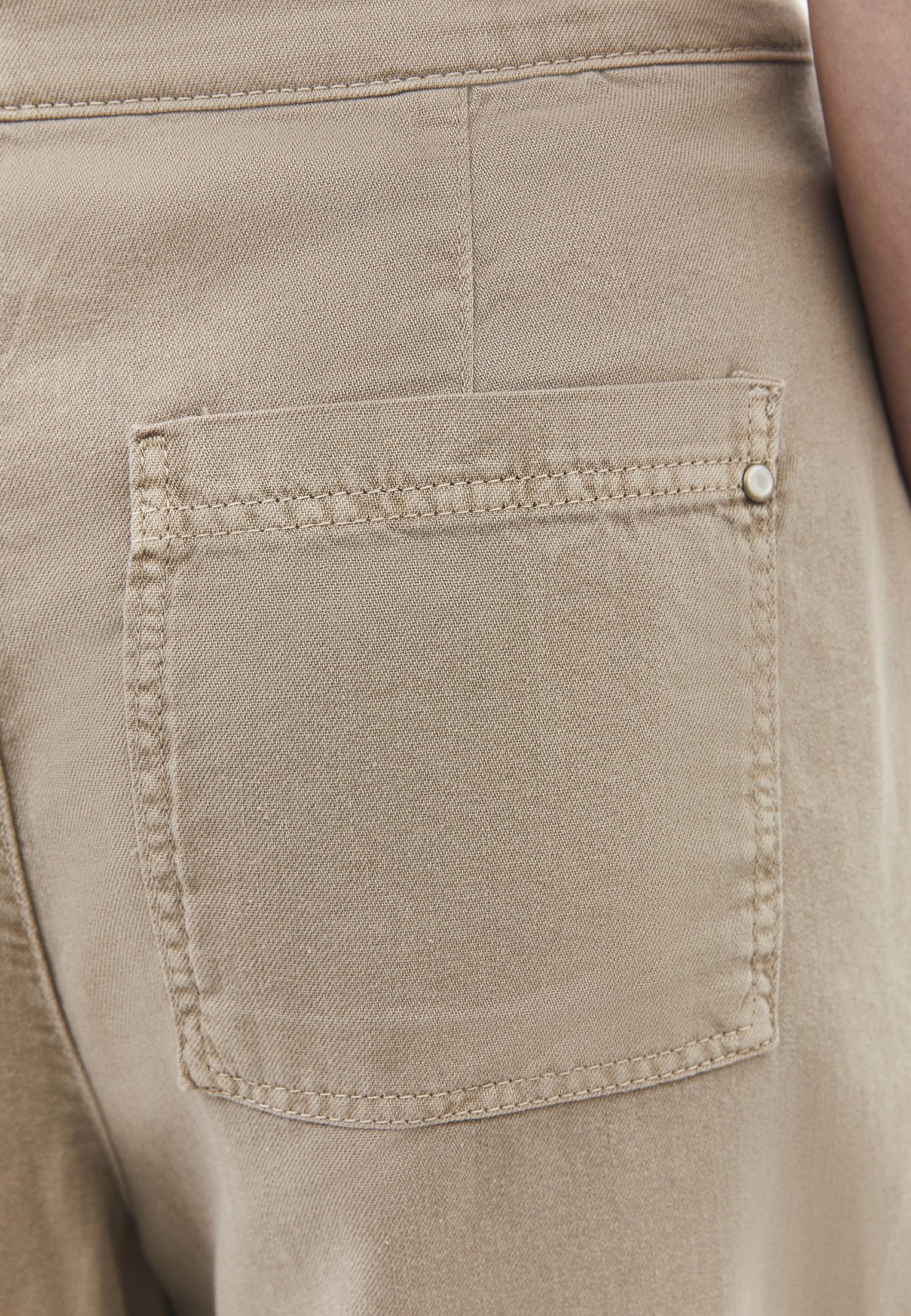 Culotte High Waist Cropped Slit Pants - ANTIK PLAZA TAUPE