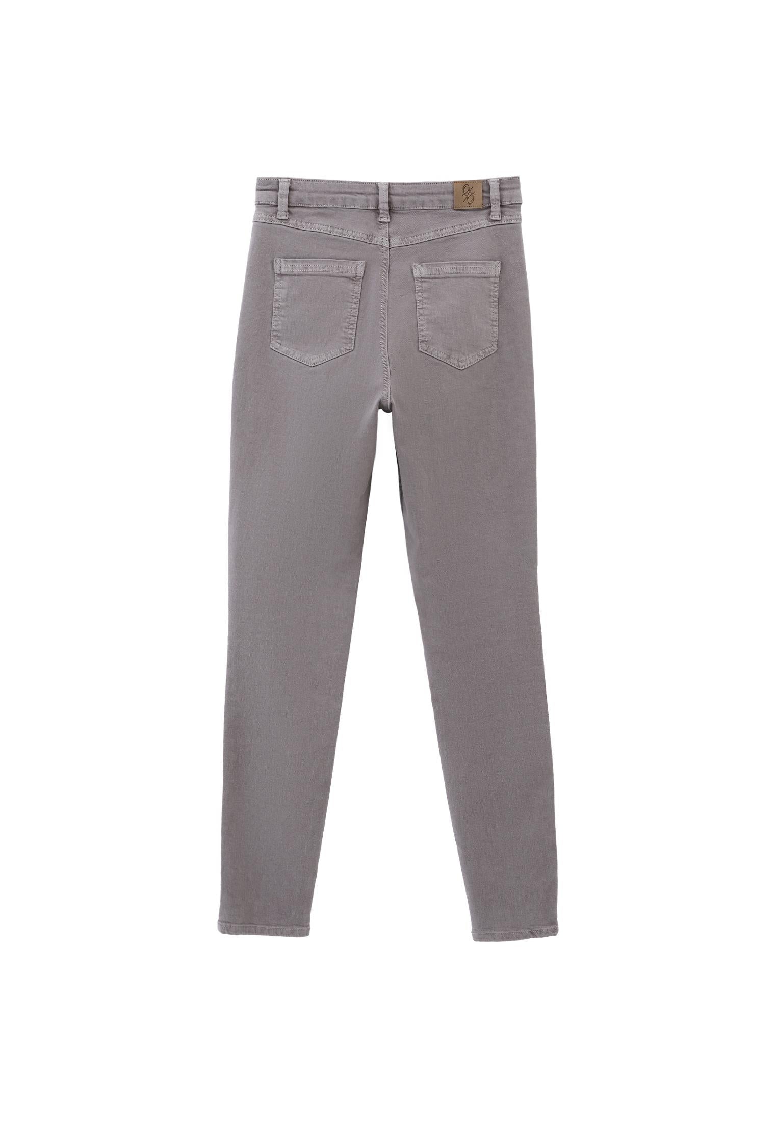 High Waist Skinny Standard Trousers - ANTIK ROCK RIDGE