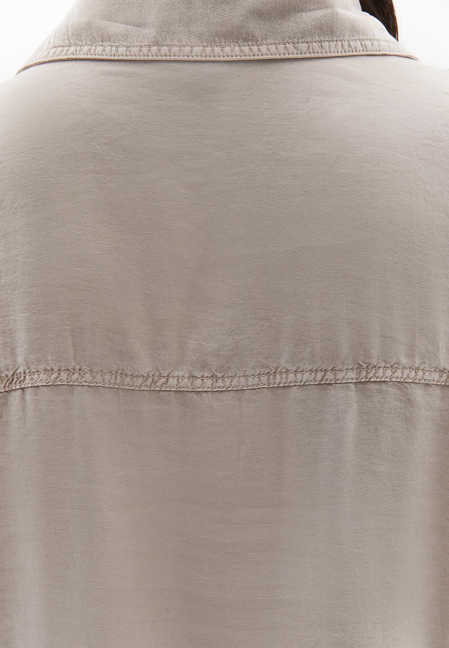Oversize Long Sleeve Shirt - ANTIK SIMPLY TAUPE