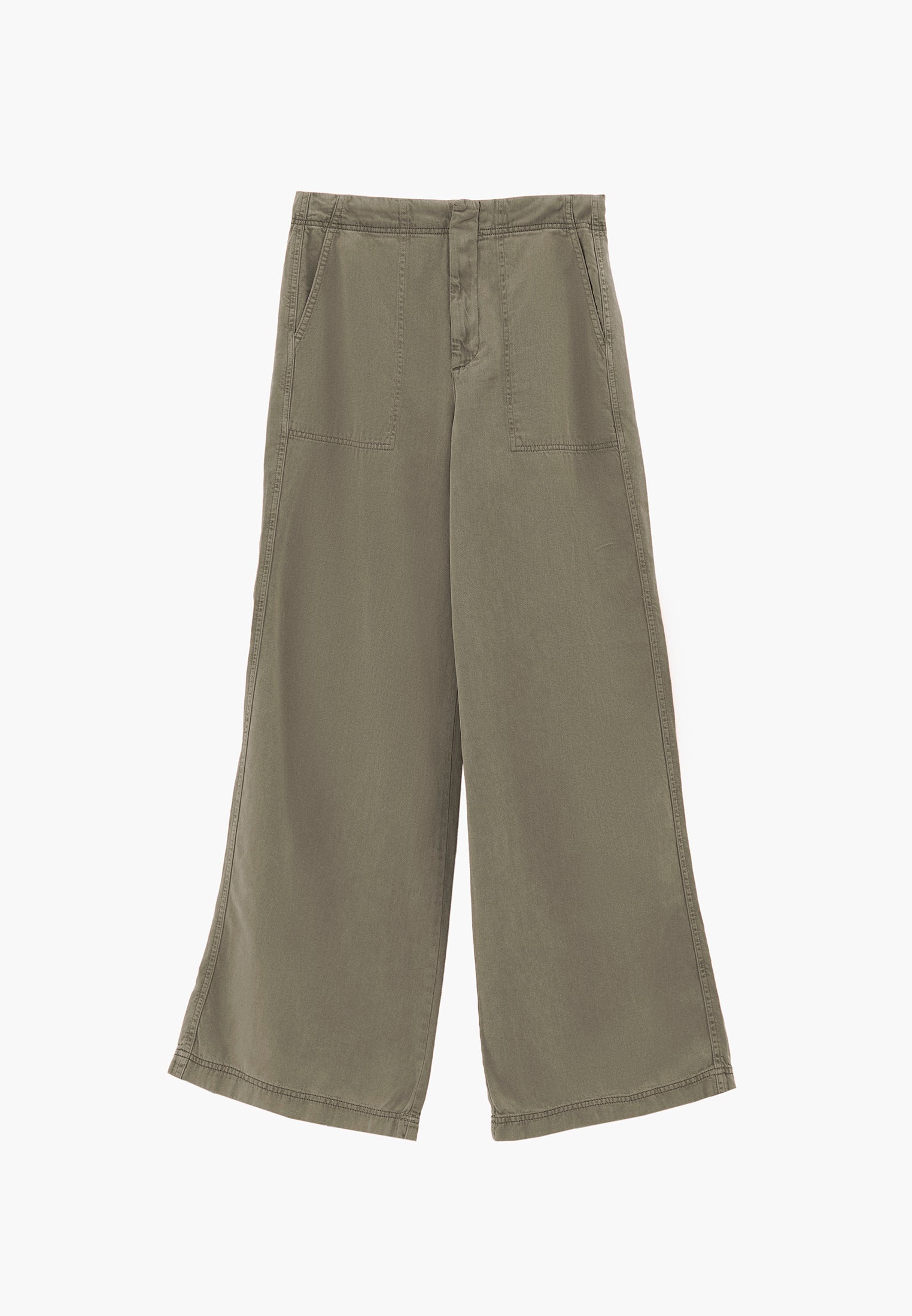 Wide Leg Trousers - ANTIK TEA