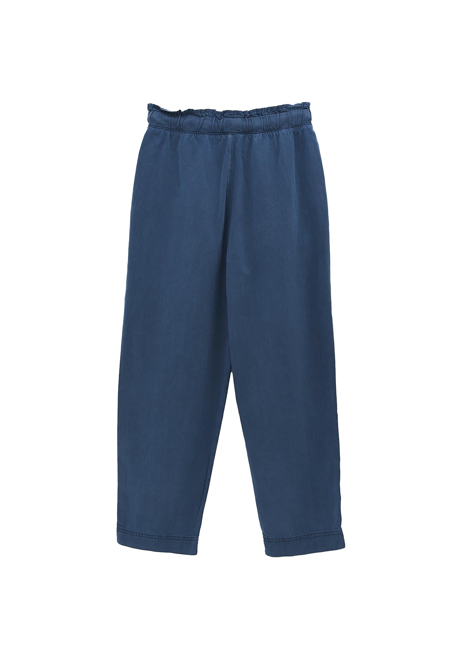 Pleated Tencel Baggy Pants - ANTIK TITAN